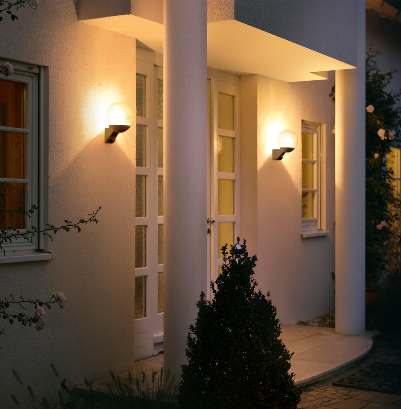 Applique avec détecteur de mouvement E27, noir, L 585 S, STEINEL - 2