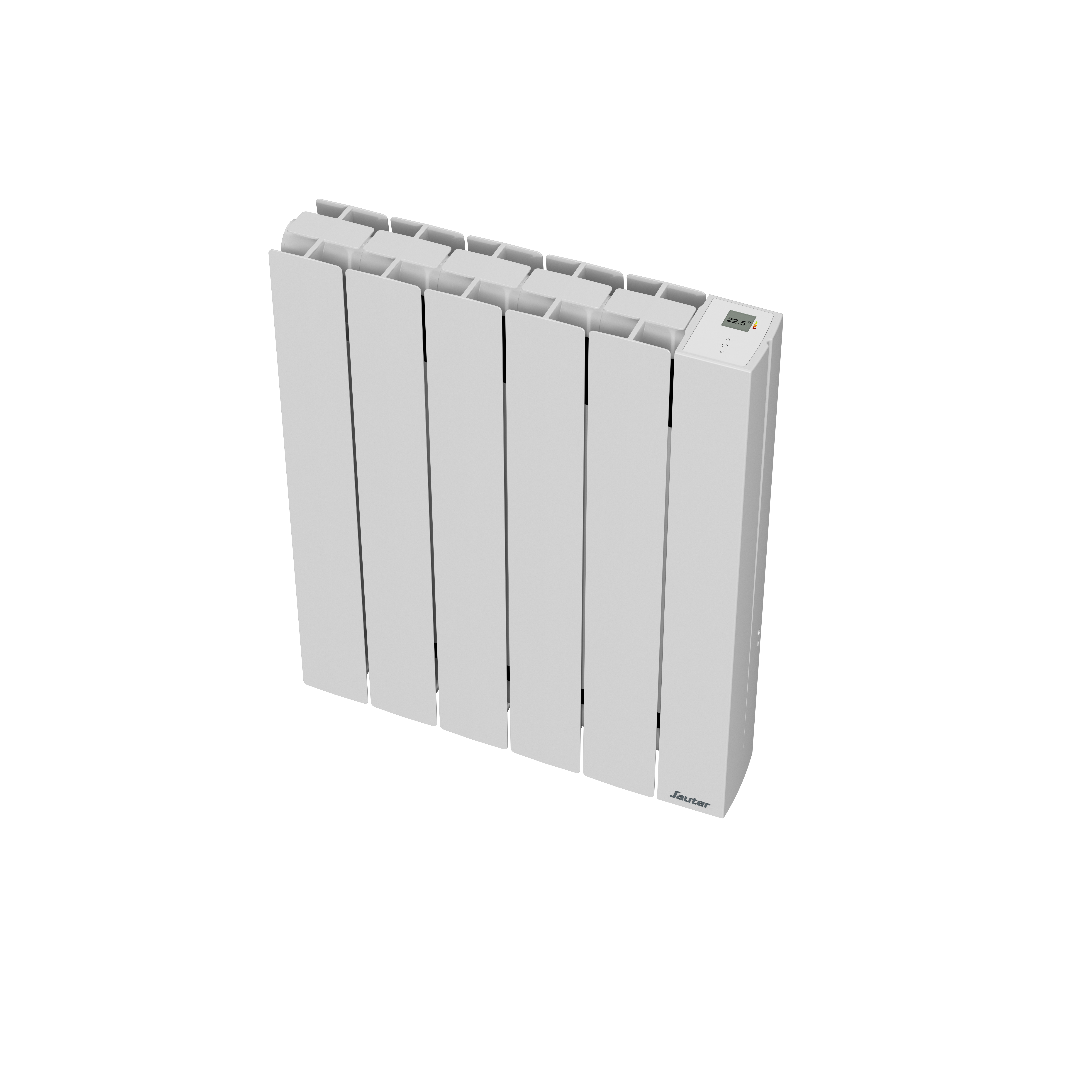 Radiateur électrique à inertie fluide 1000 W SAUTER Orosi horizontal blanc - 5