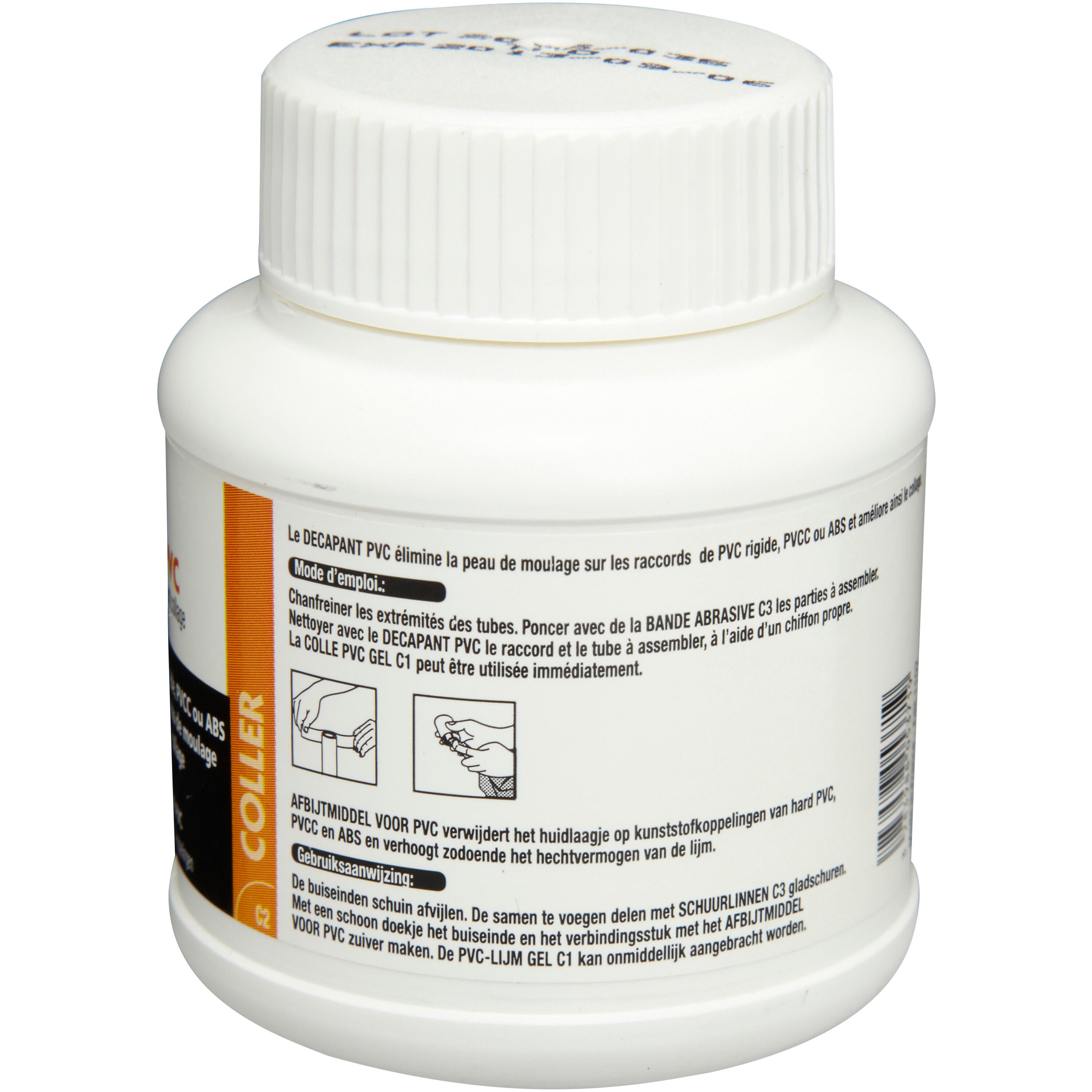 Décapant pour raccords PVC, 125 ml - 2