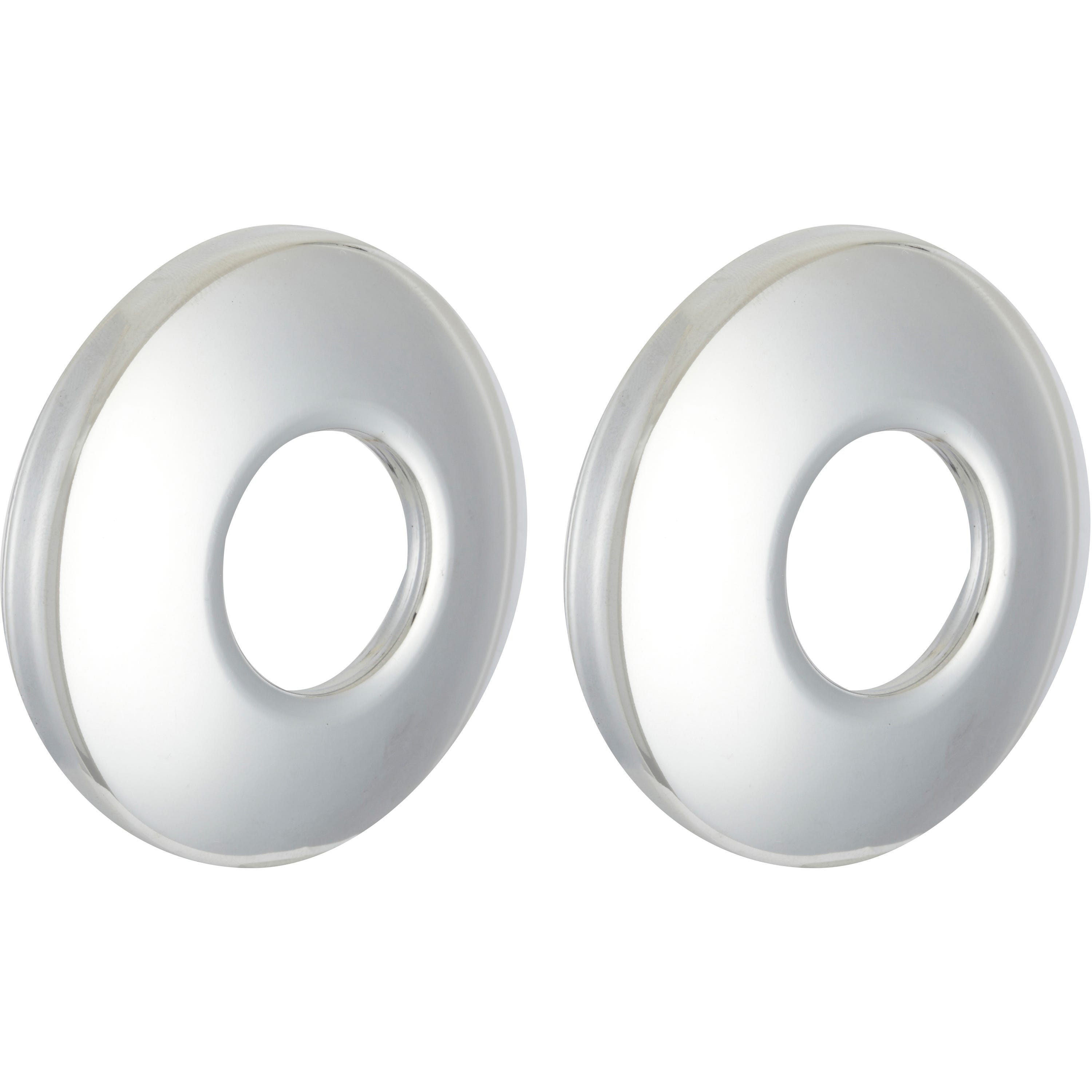 Rosace Rabatable Lot de 2 rosaces basses 20 x 27 mm | Leroy Merlin