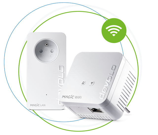 Devolo Magic 1 – Kit Multiroom WiFi AC 1200 Avec 3 Adaptateurs Powerline | Parfait Pour Le Télétravail, Réseau Ultra-rapide Via Les Prises électriques