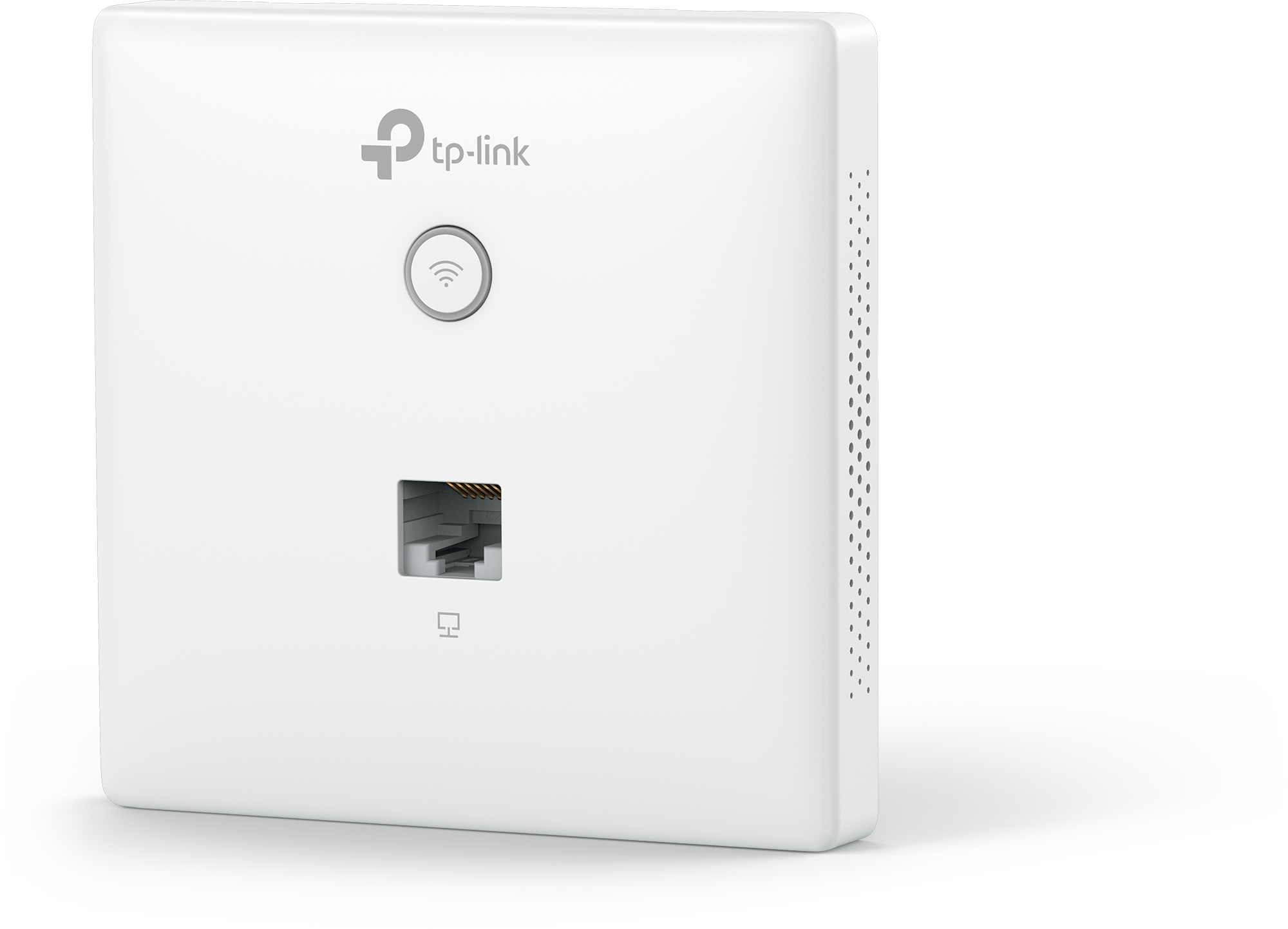 Access Point PoE Mural TP-Link EAP615-Wall Point D'accès Wi-Fi 6 AX1800 - Support Mural, PoE, 4 Ports Gigabit, Gestion Cloud Omada Repeteur Wifi