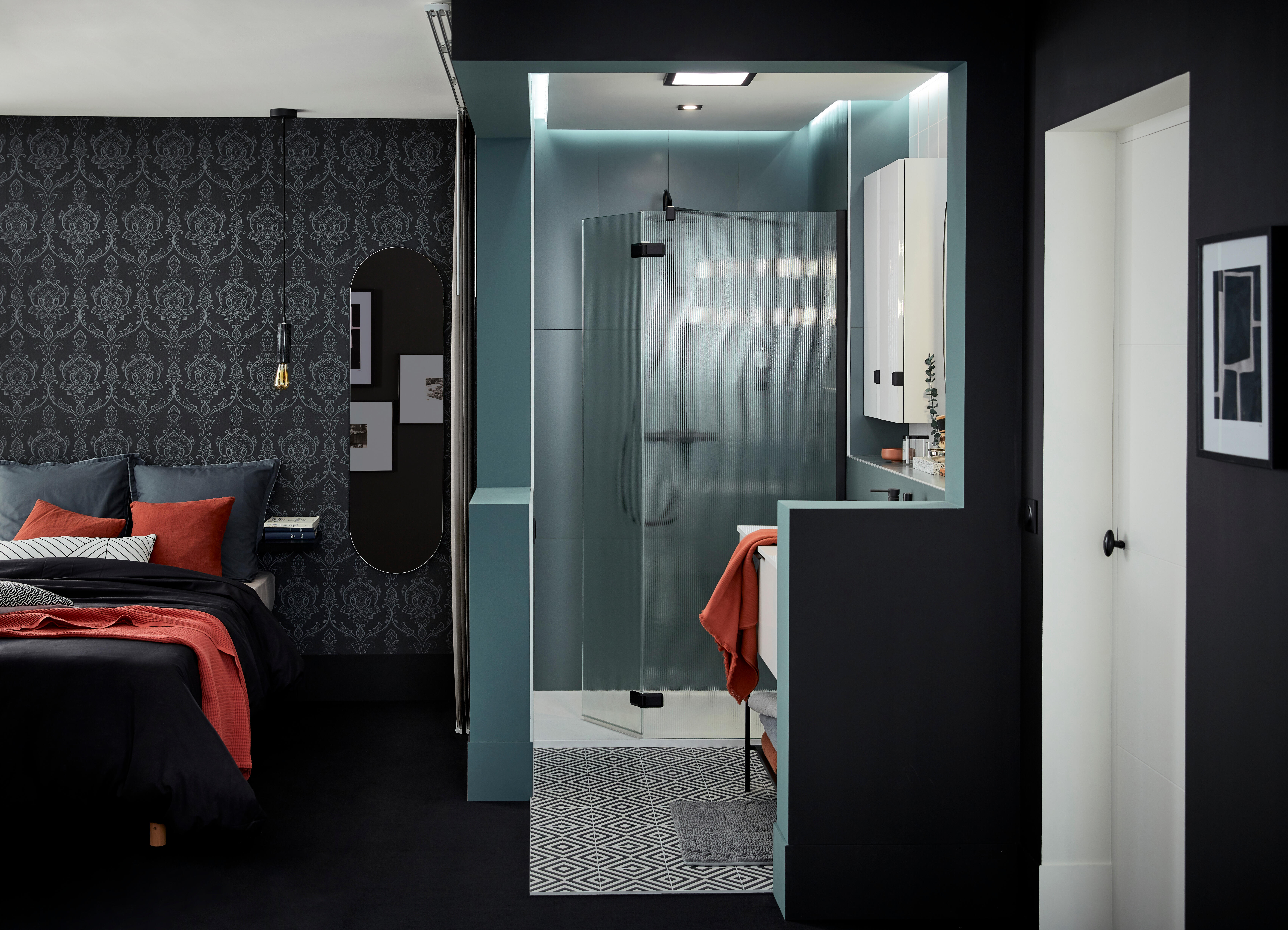 Carrelage mural effet lisse vert satiné l.30 x L.90 cm Botanic FOR ME MARAZZI GR - 8