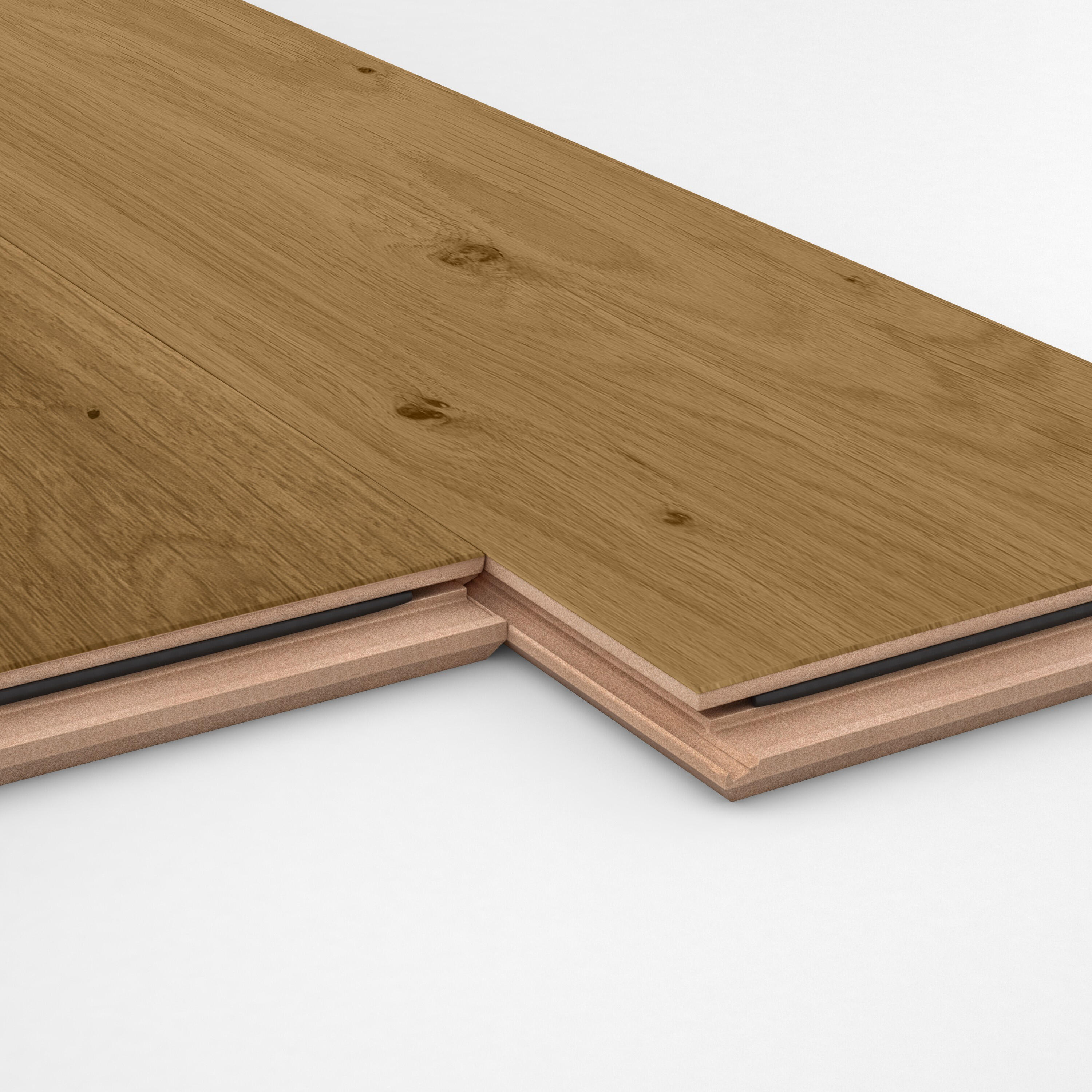 Echantillon Parquet intenso chêne blond vitrifié M - 6