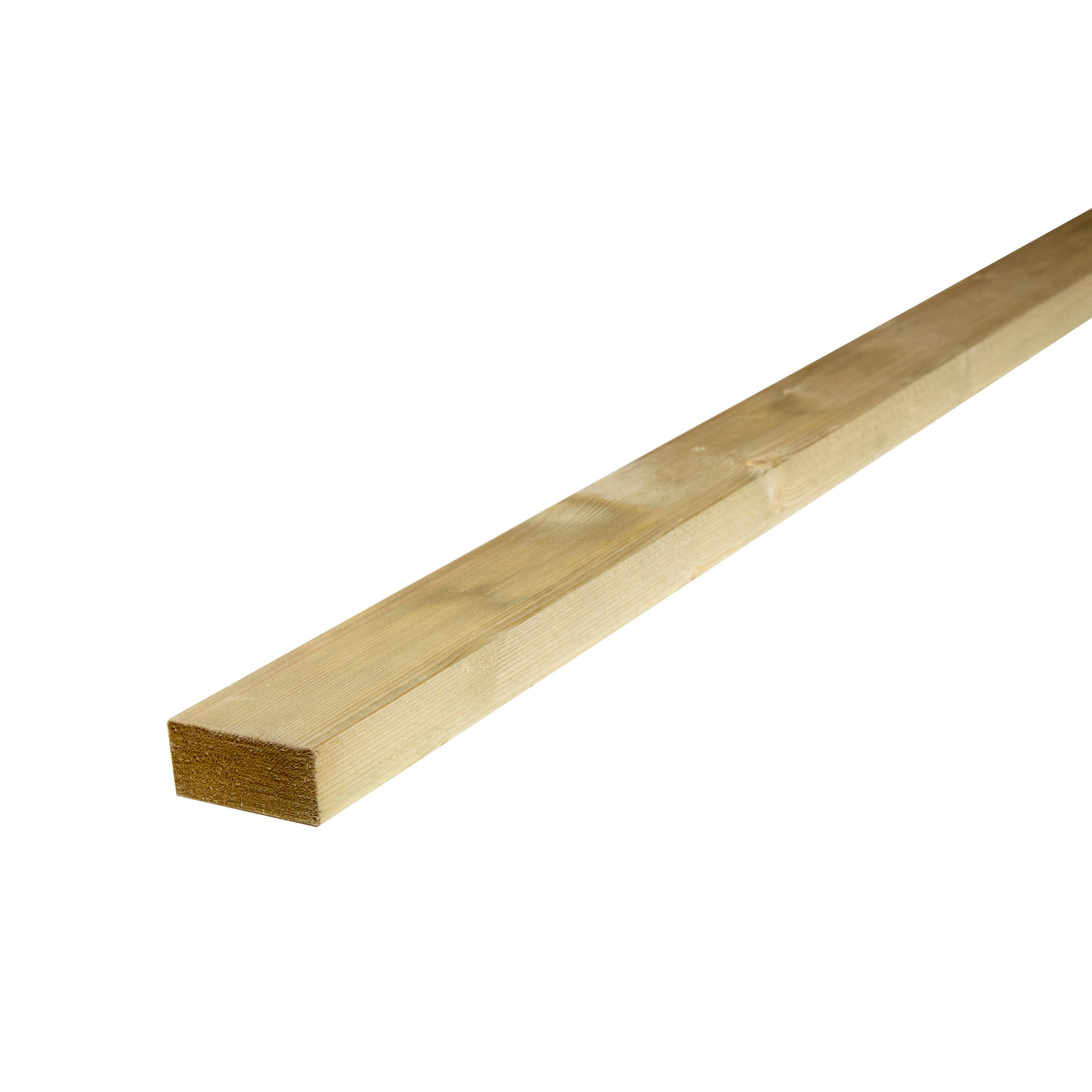 Tasseau sapin hydrofuge / autoclave petits noeuds raboté, 27 x 27 mm, L.2.4 m - 6