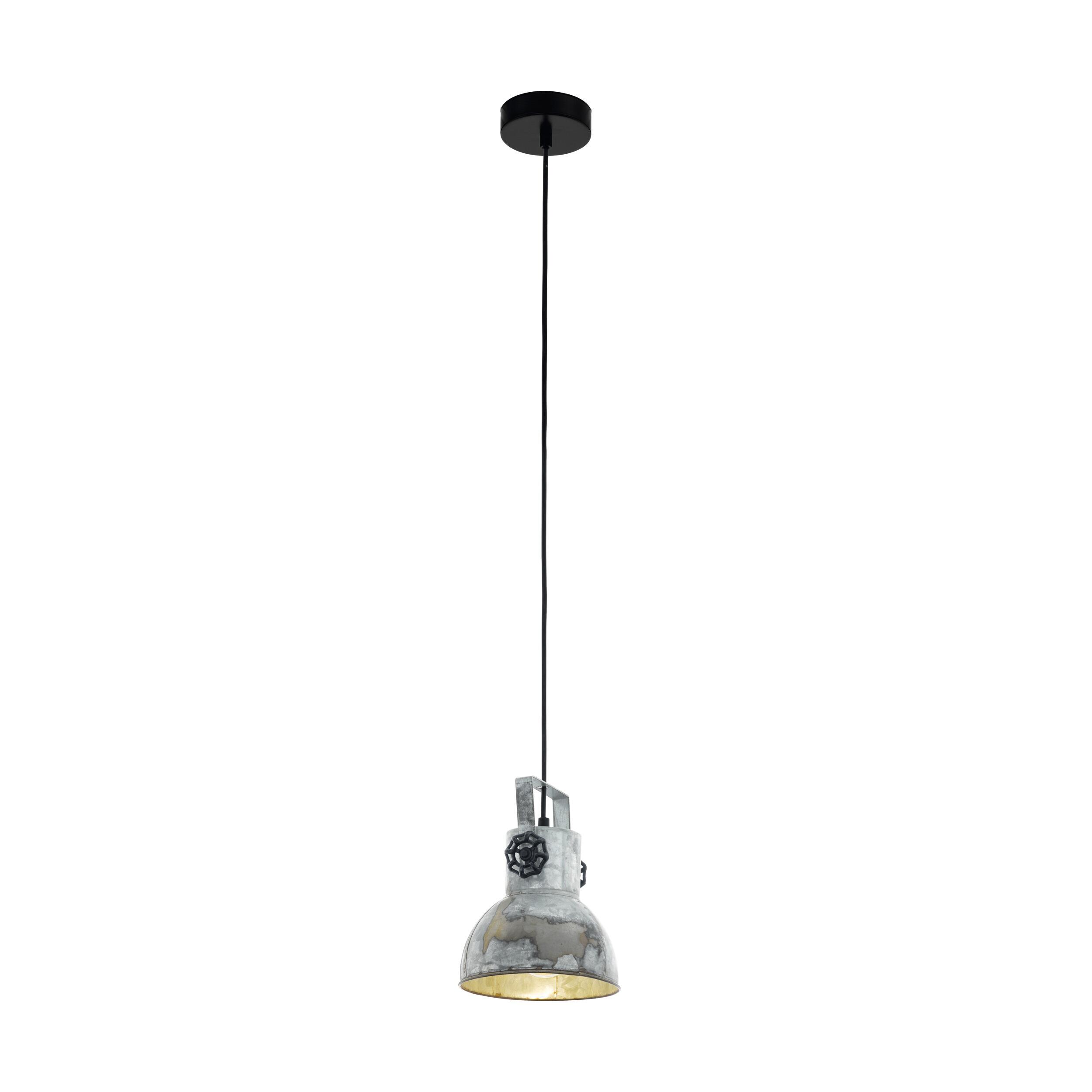 Suspension Barnstaple acier, gris, Diam.17 cm, E27 - 5