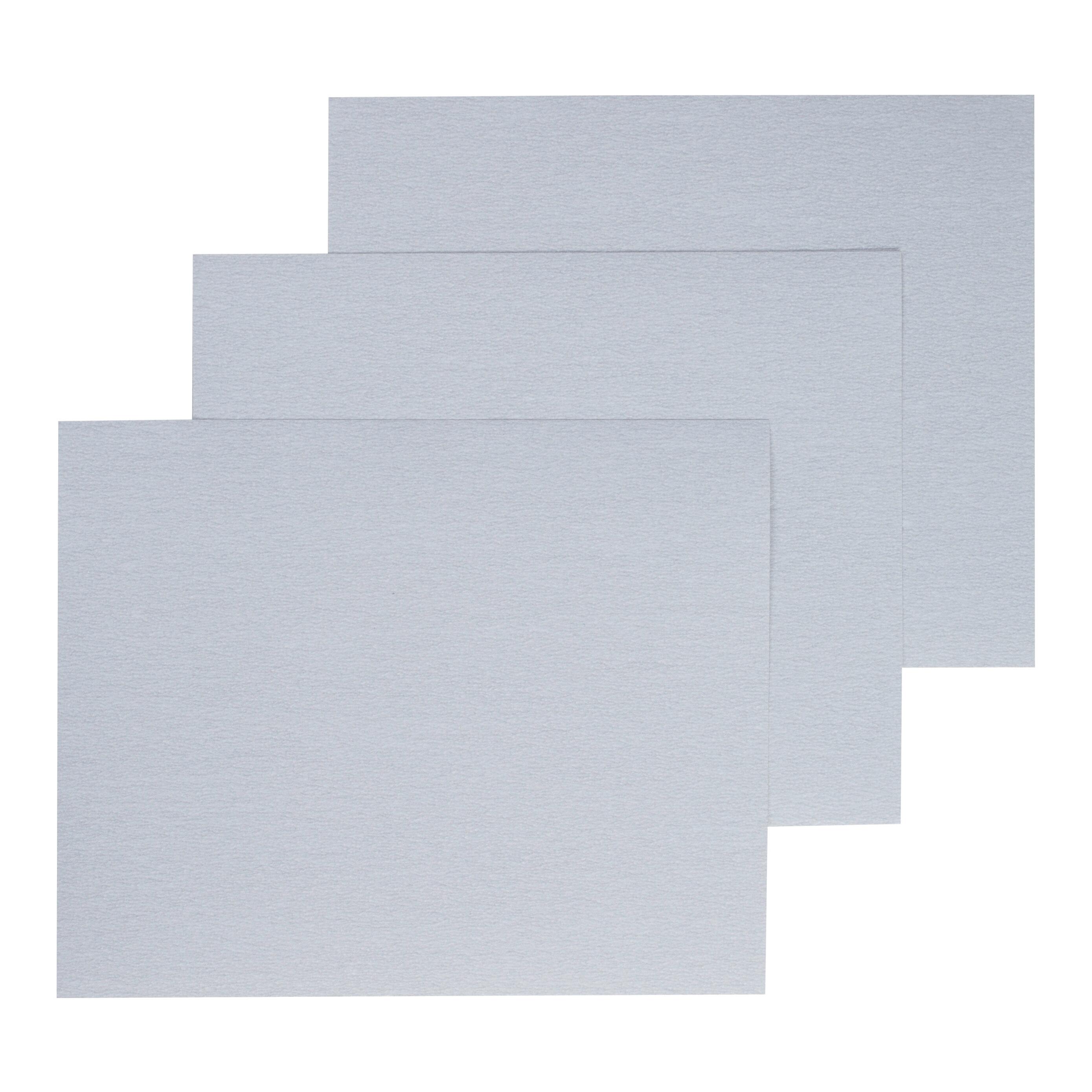 Lot de 10 feuilles abrasives DEXTER pour multiponceuse, grains 4x240,3x180,3x120 - 2