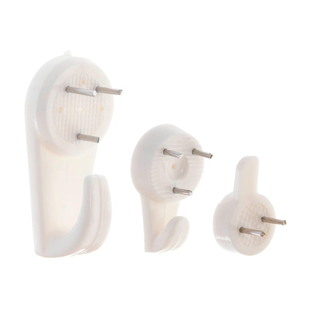 Lot de 20 crochets assortis spécial béton tableaux et cadres LE CROCHET FRANCAIS