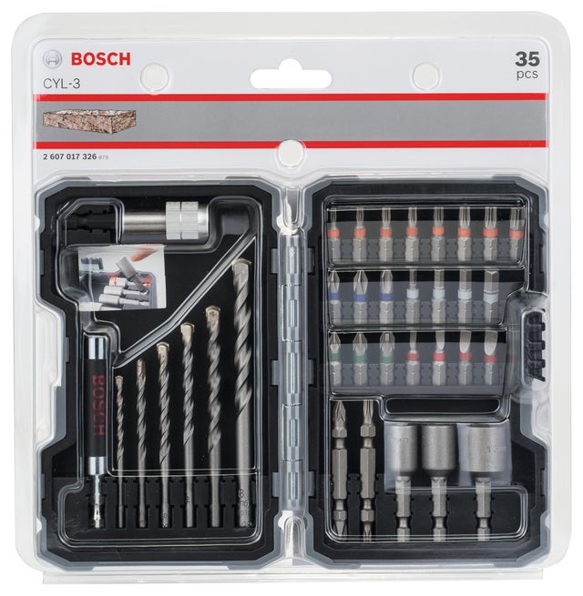 Coffret accessoires perçage vissage 35 pièces - BOSCH