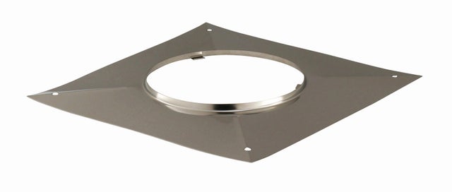Plaque supérieure d'étanchéité pour tubage POUJOULAT Diam.80 mm non peint