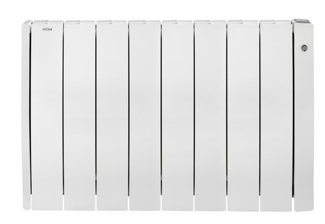 Radiateur électrique à inertie sèche 2000 W ACOVA Taffetas 2 connecté blanc