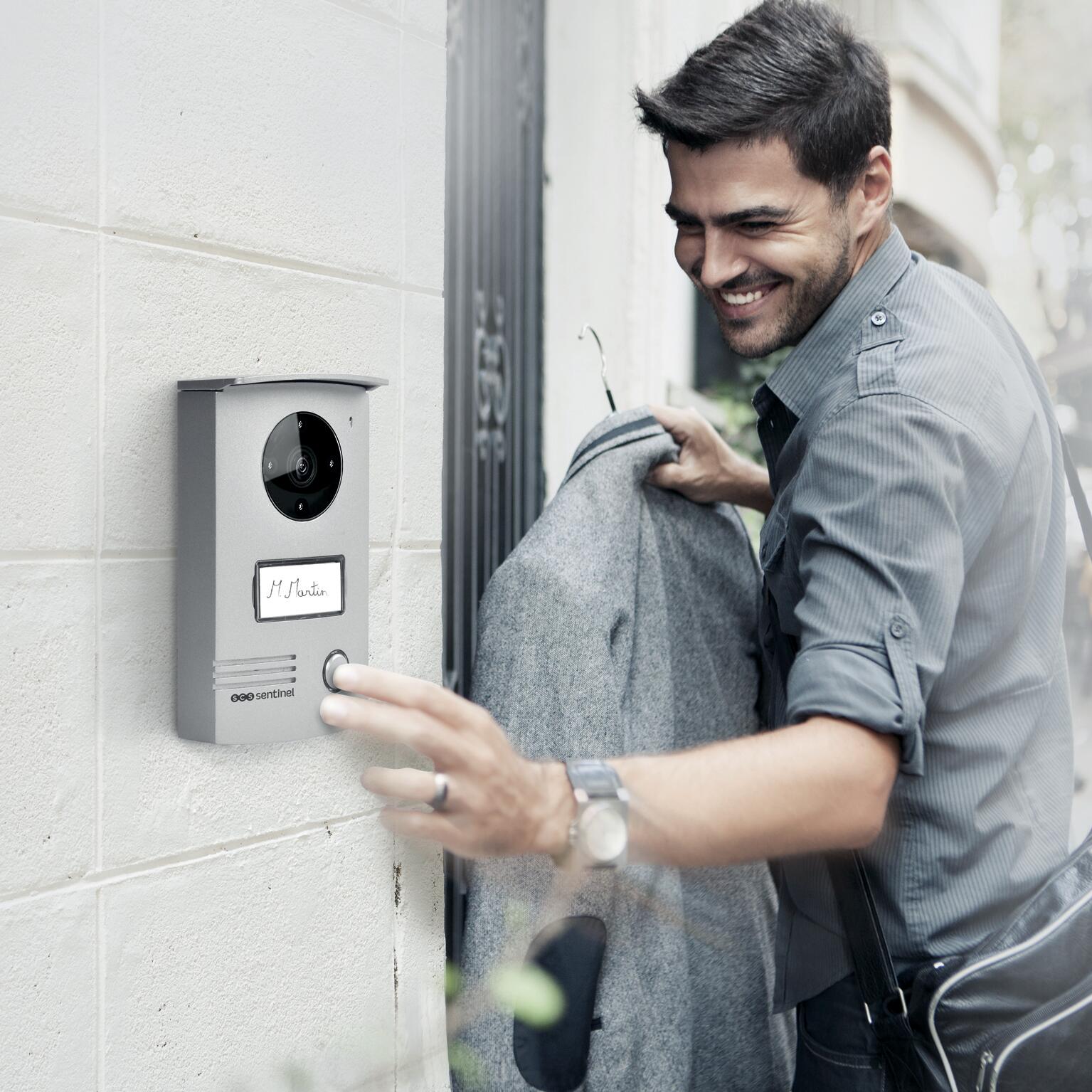 Visiophone SCS SENTINEL Visiodoor 4,3+ rfid filaire/mural - 3