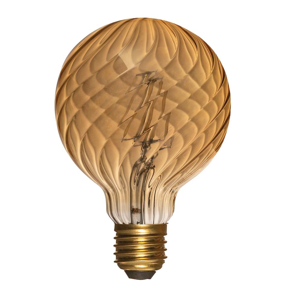 Ampoule led décorative, globe 125mm E27, 80lm = 55W, blanc chaud, XXCELL - 3