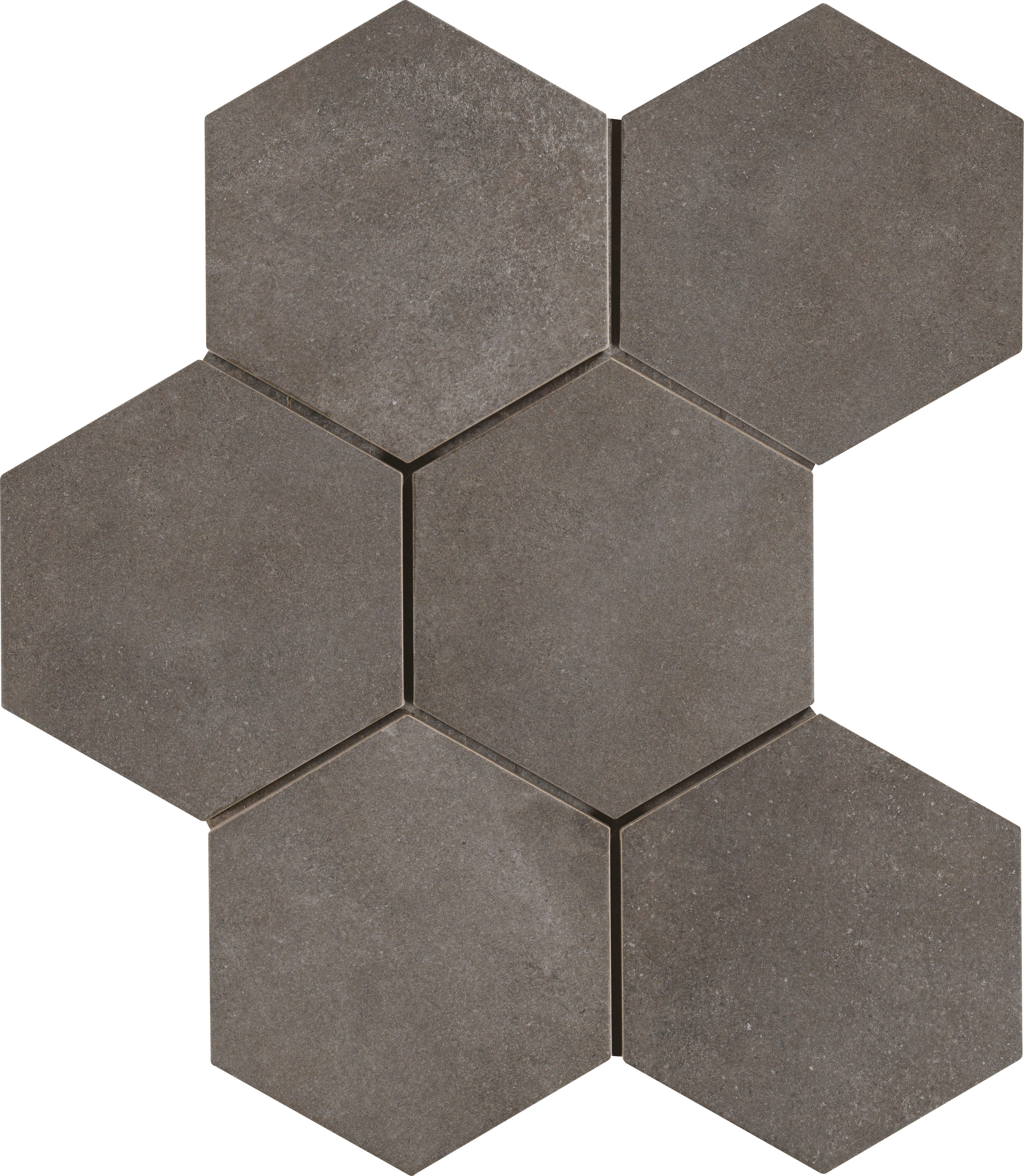 Carrelage sol / mur effet béton anthracite Time l.18.2 x L.21 cm - 2
