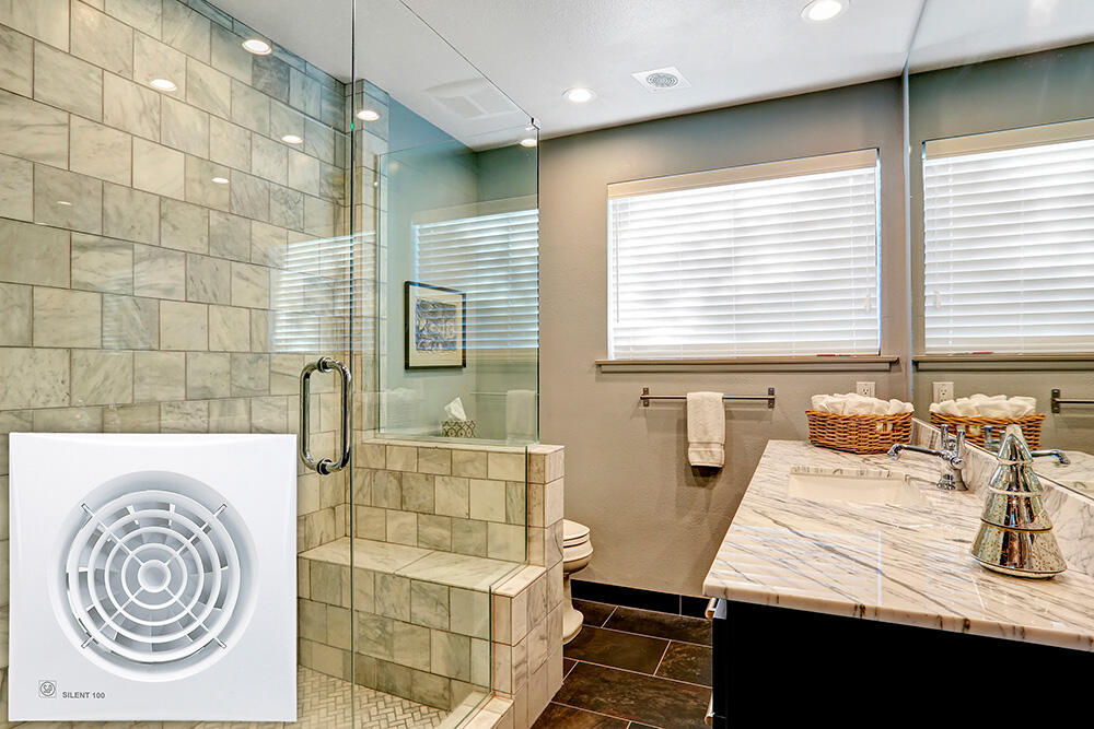 Aérateur intermittent à interrupteur S&P Silent 100 100 mm - 4