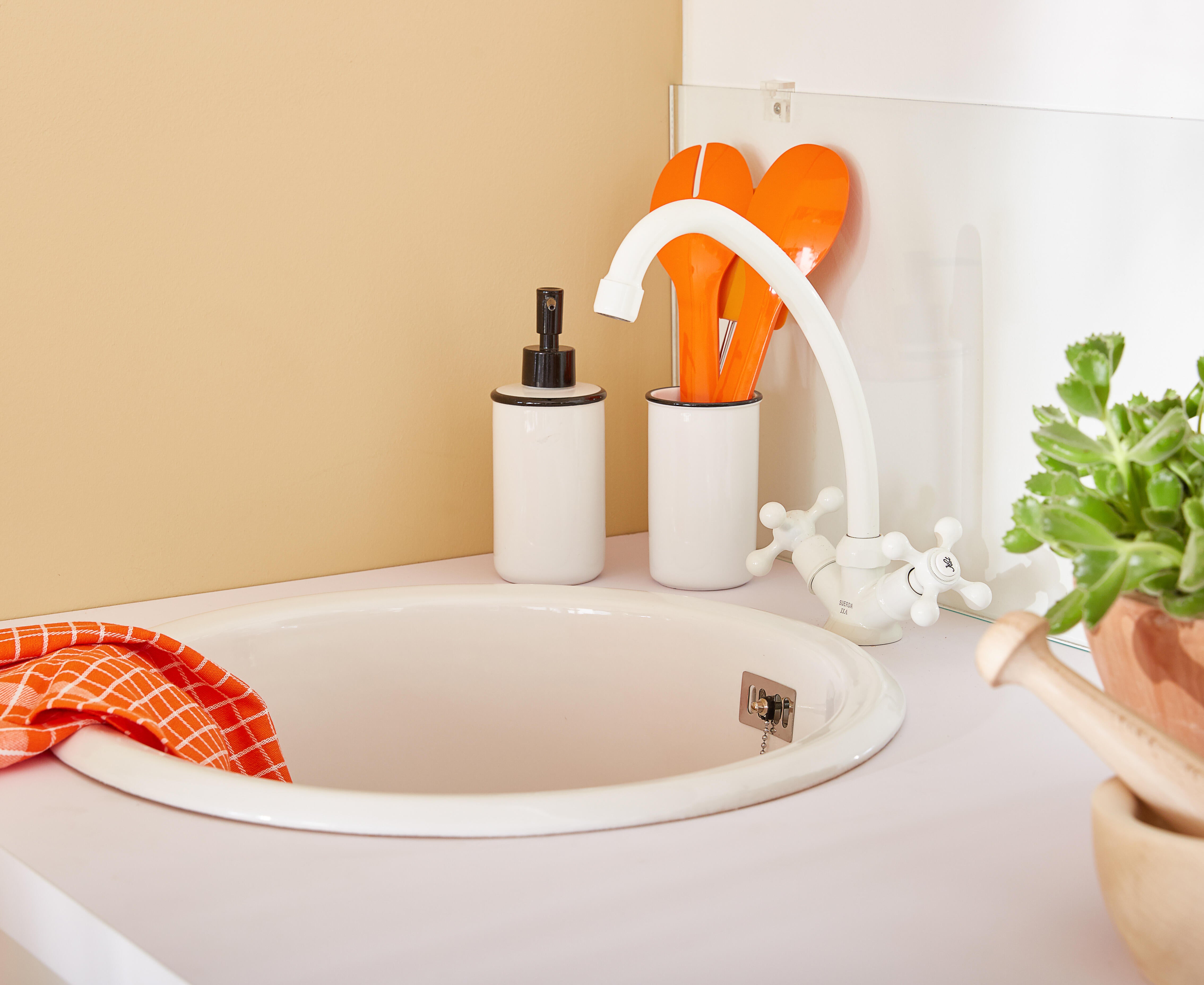 Gobelet de salle de bains Marcel noir et blanc NORASIA - 6