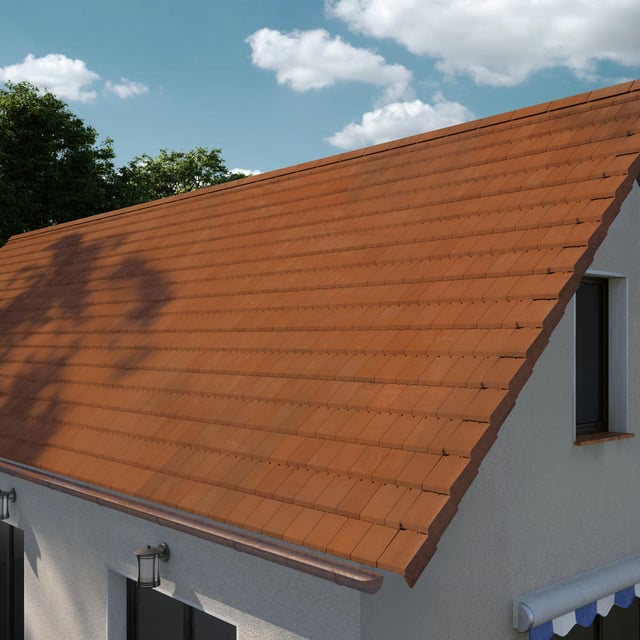 Tuile IMERYS TOITURE flammé rustique Valoise 20