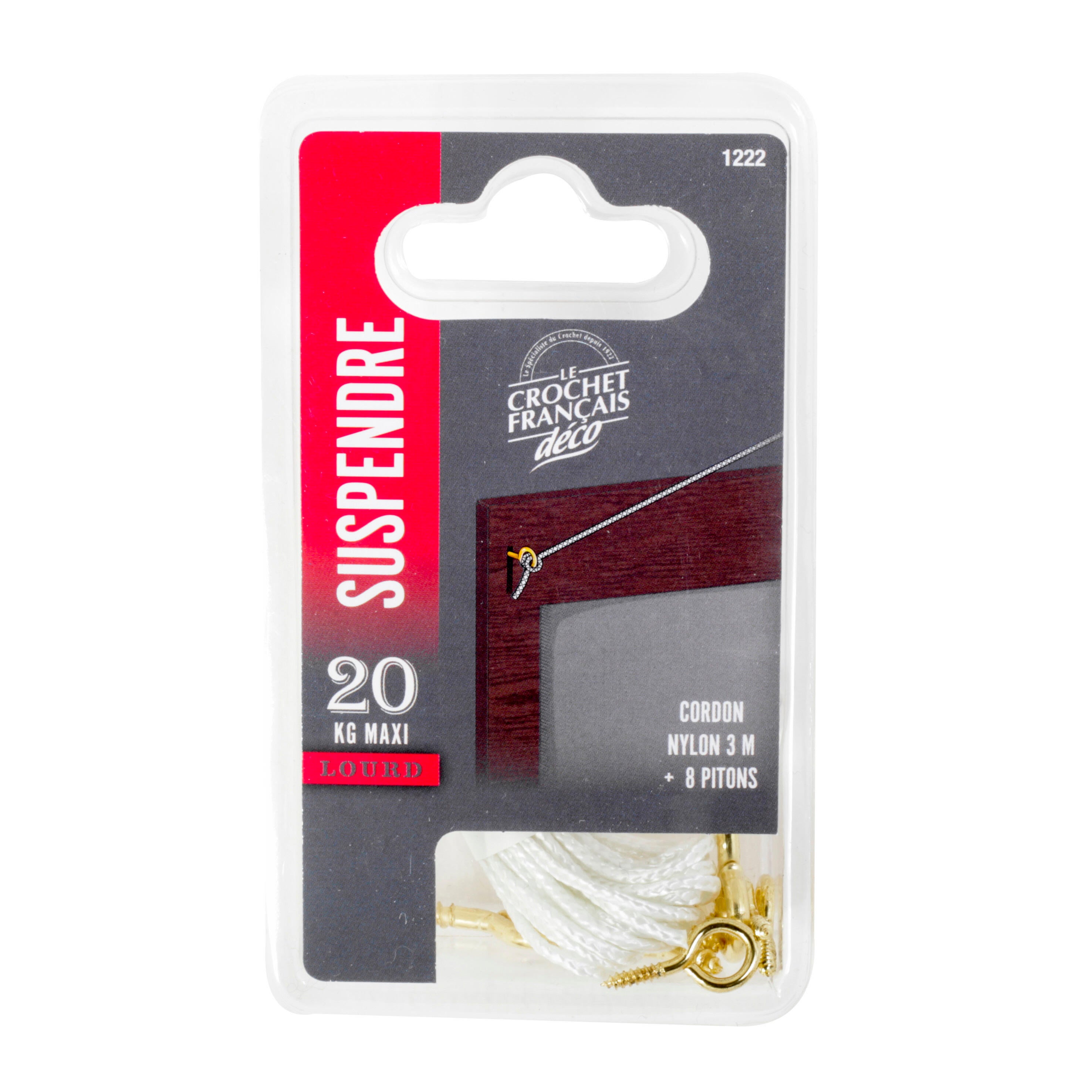 Cordon de suspension LE CROCHET FRANCAIS H.3000 - 2