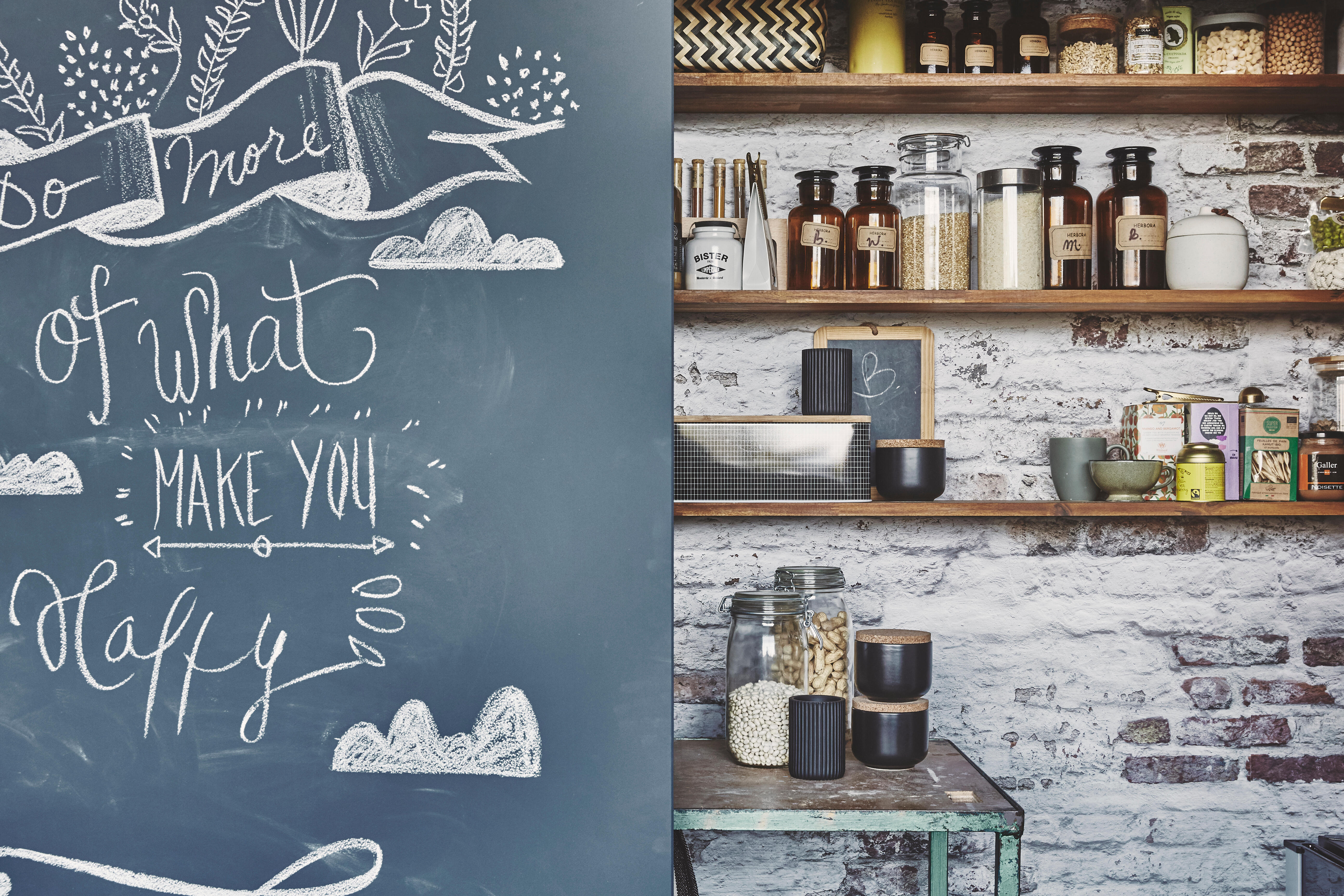 Papier peint panoramique brique blanc et marron l.159 x H.280 cm - 6