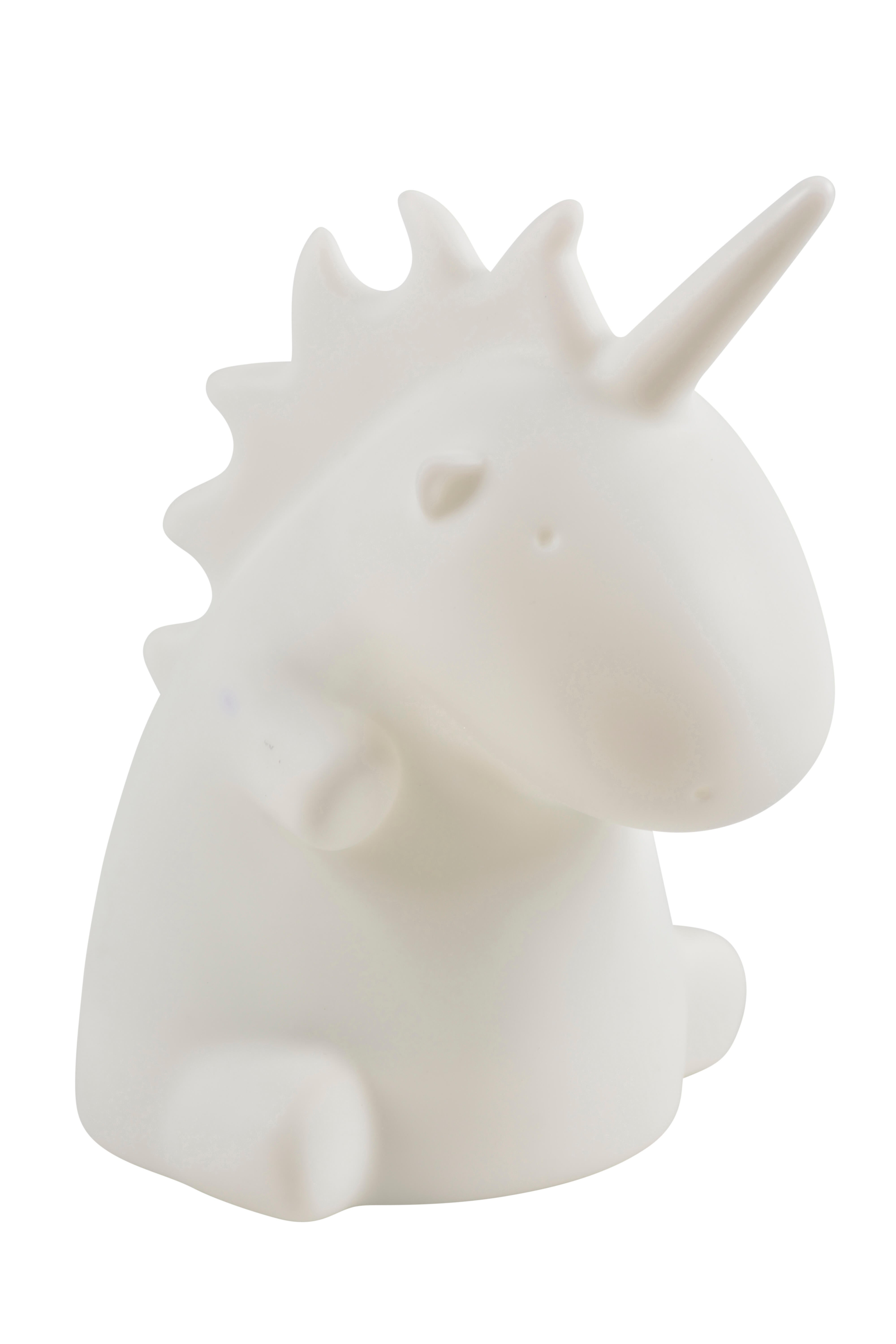 Décoration Licorne LED Blanche - Lumineuse - Pastel - Mythique - Neuf Dans Boîte
