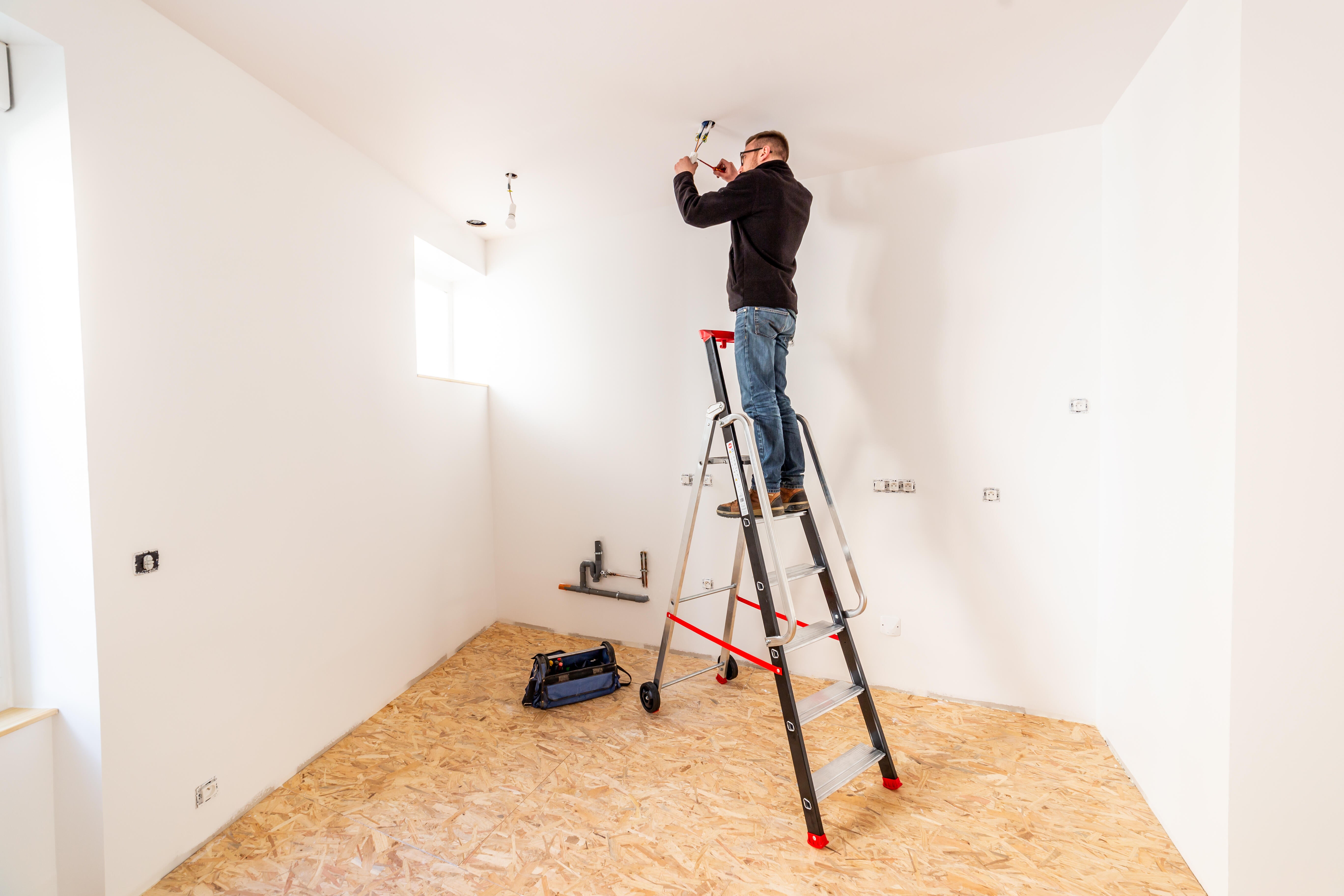 Escabeau HAILO Pro chantier aluminium 6 marches noir - 7