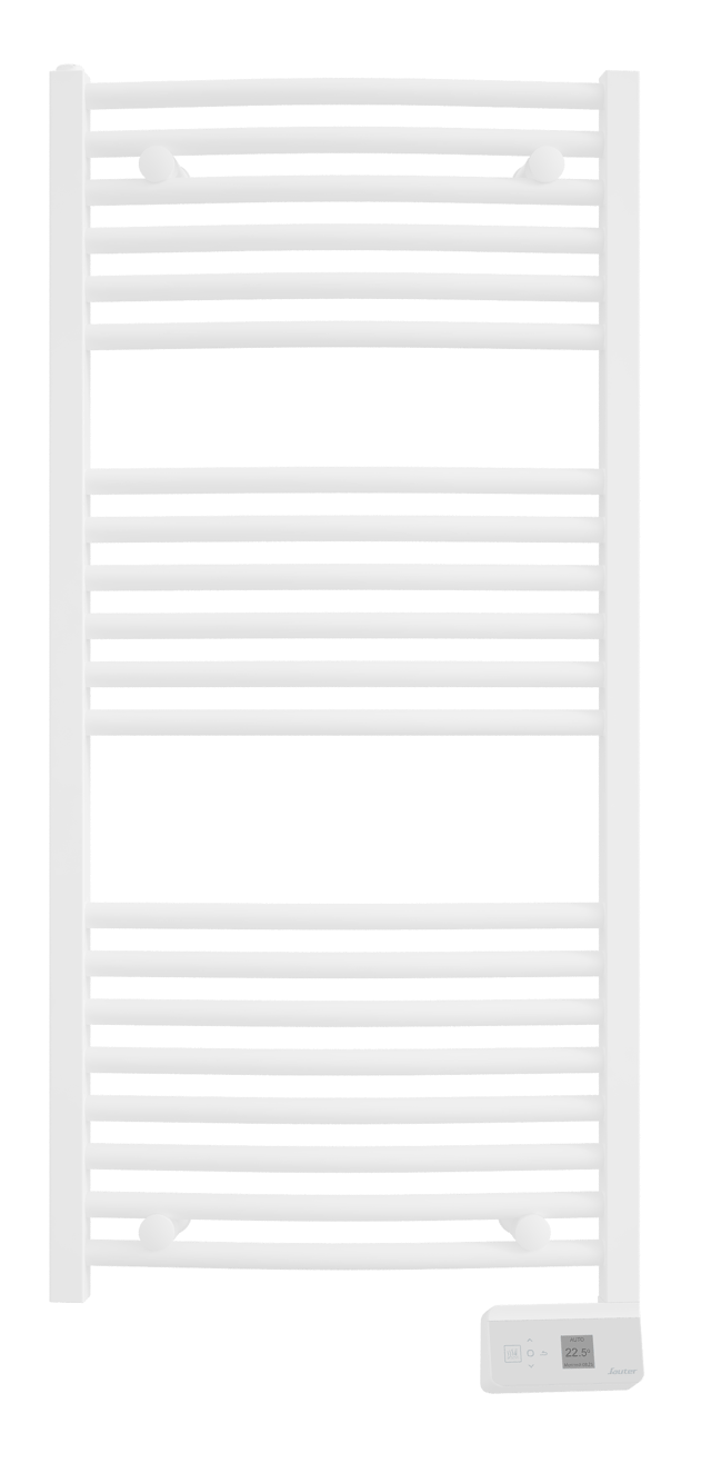 Sèche-serviettes électrique à inertie fluide SAUTER 500W, H113 x l50 cm Goreli d