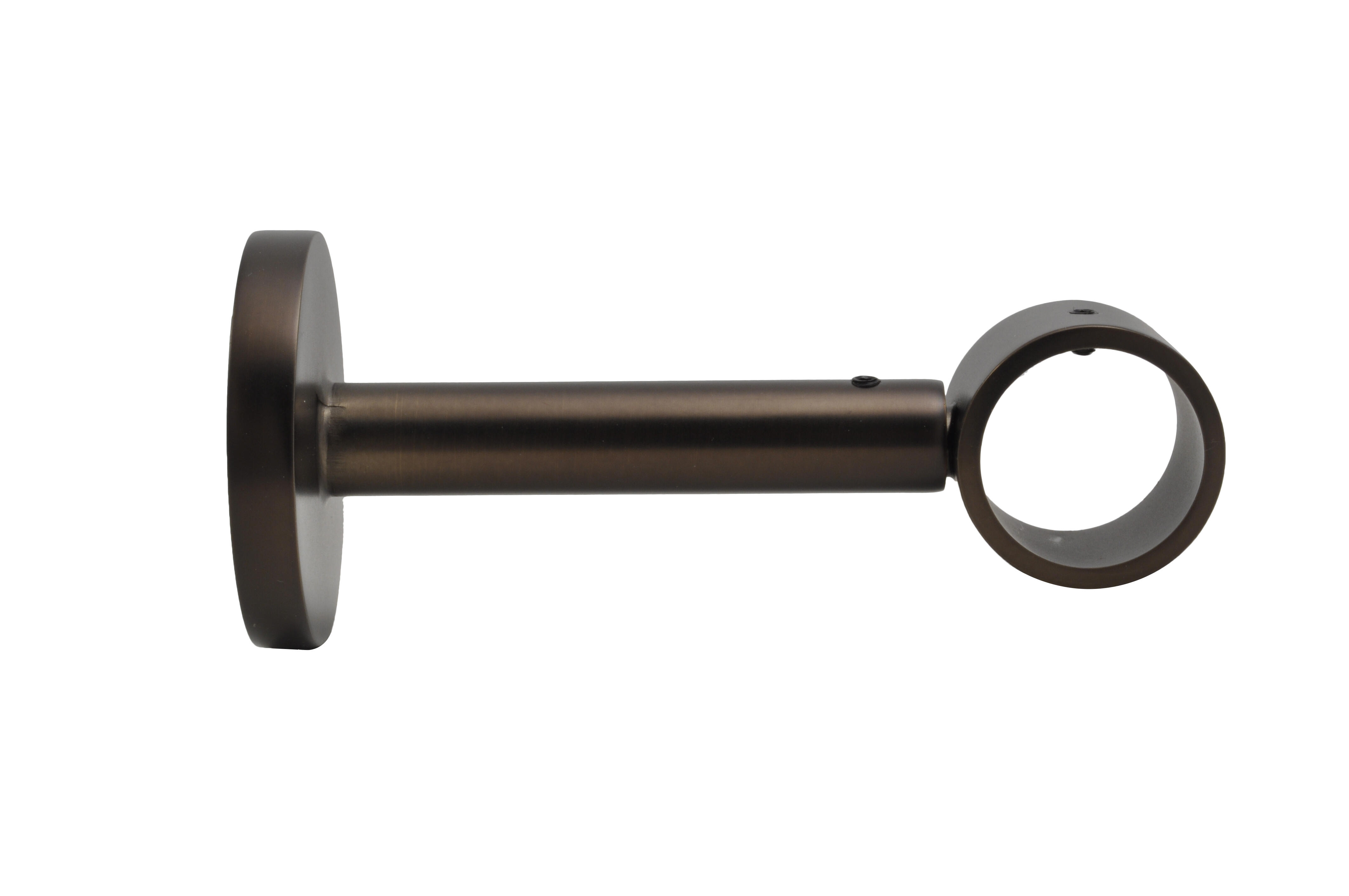 Support extensible tringle à rideau Chic, 28 mm moka brossé INSPIRE ...