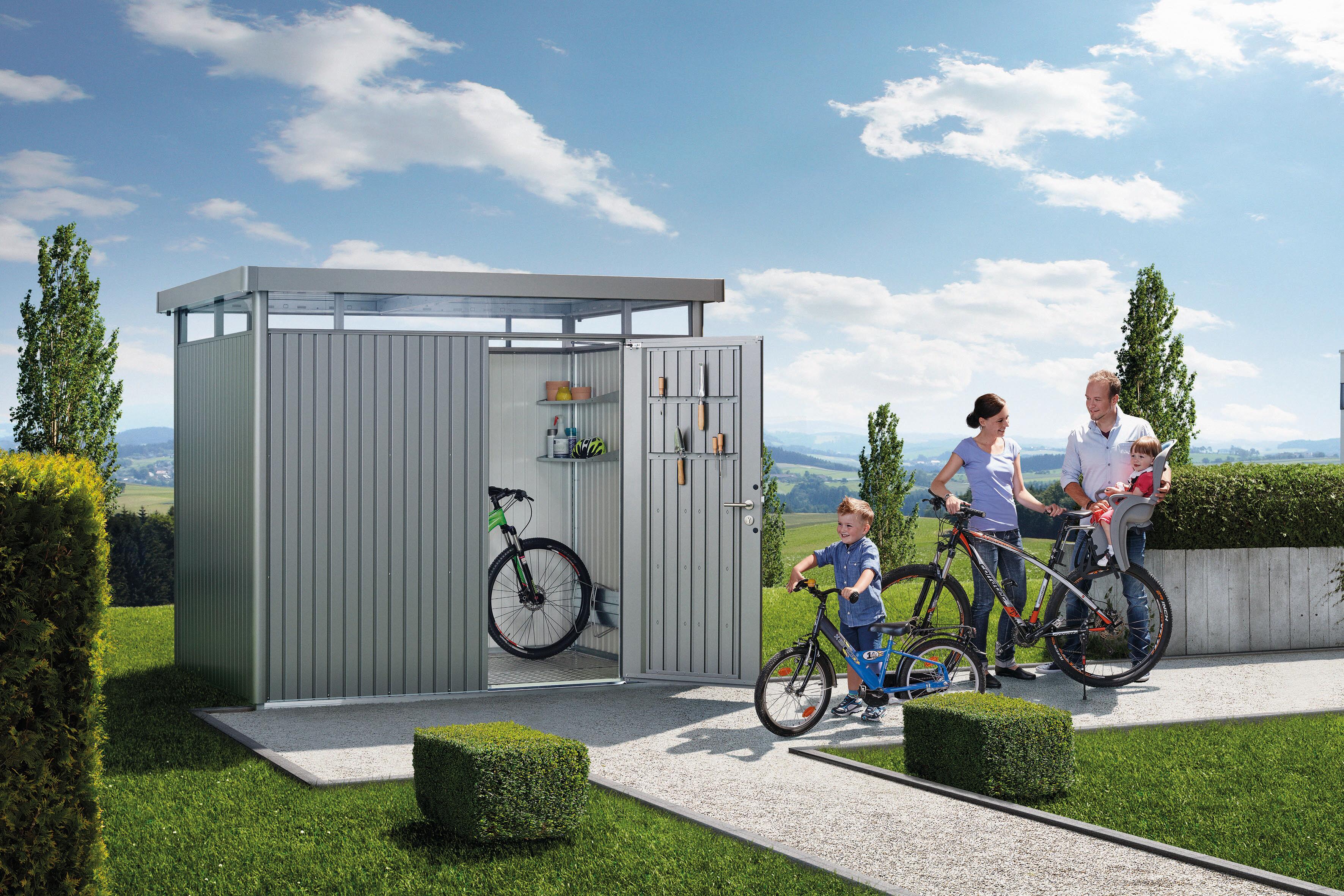 Abri de jardin acier BIOHORT 88030 Ep.0.5 mm, 5.36 m² - 2