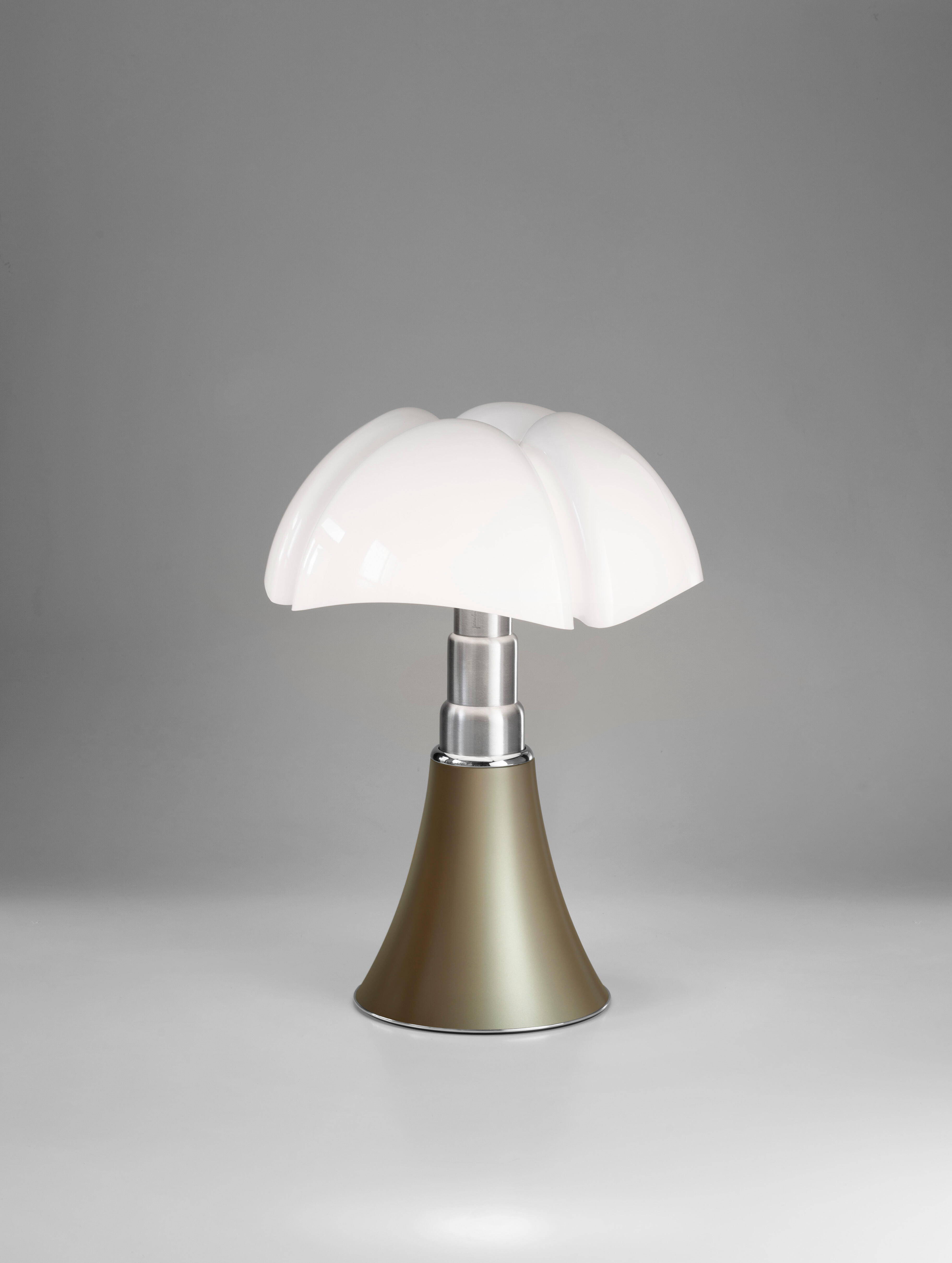 Lampe Pipistrello Sable Doré H66-86 cm - Design Iconique