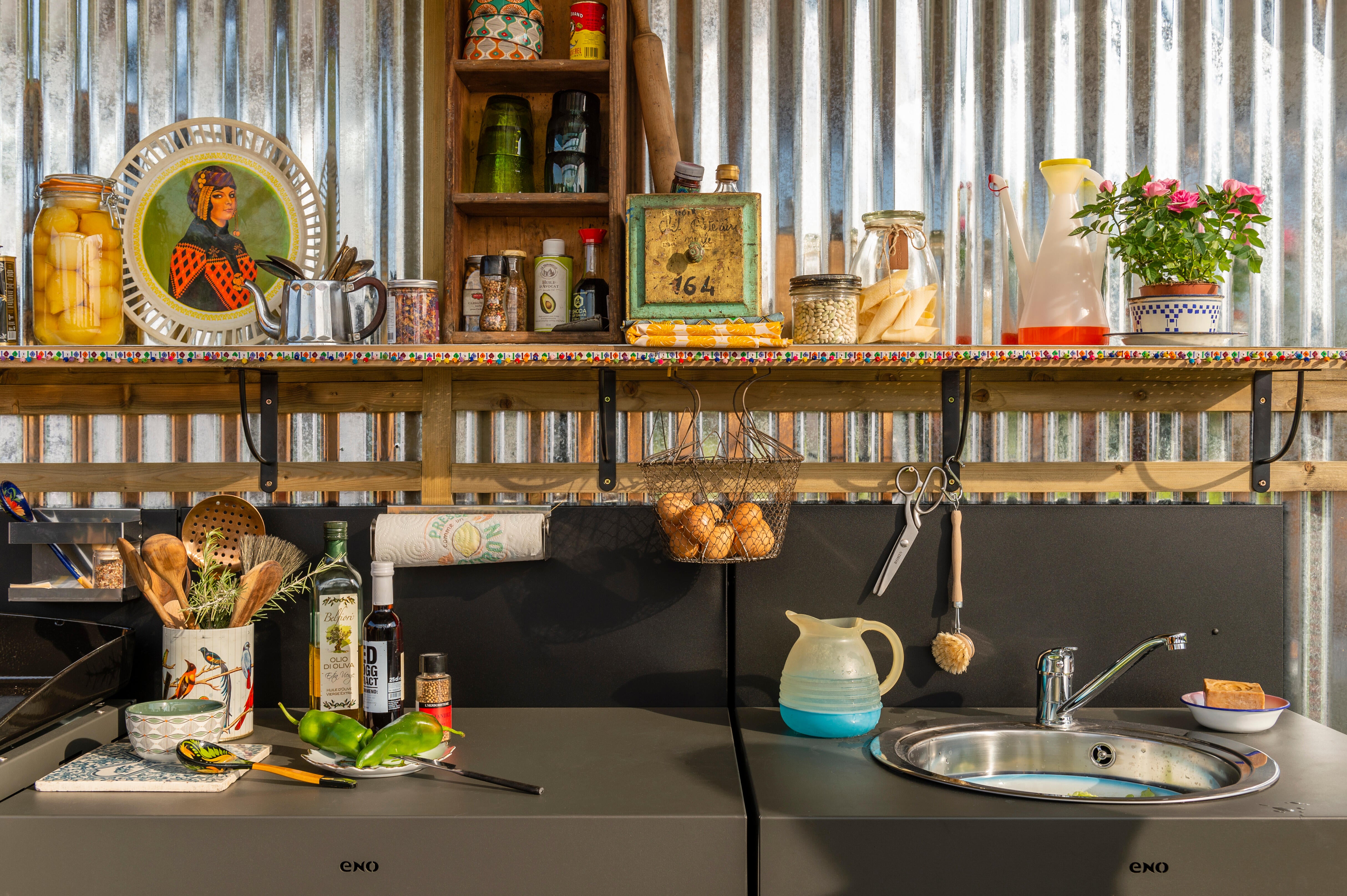 Plaque de couverture, ondulé , gris, l.90 x L.250 cm, H.18 mm, Ep.0.5 mm - 4