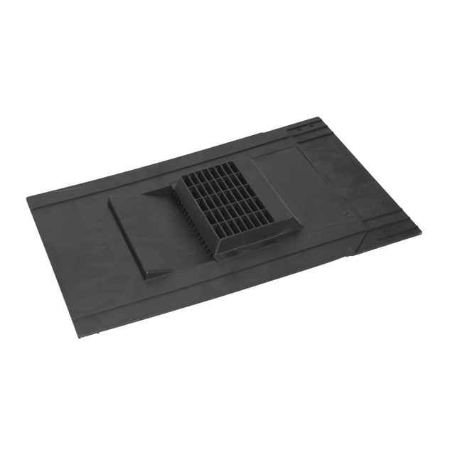Ventilation de chute pour ardoise DIMOS noir, l.300 mm x L.0.4 m
