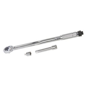 Clé Dynamométrique 9,5 Mm 13,6-135,6 N.m - Précision ±3%, Double échelle, 72 Dents, Avec étui