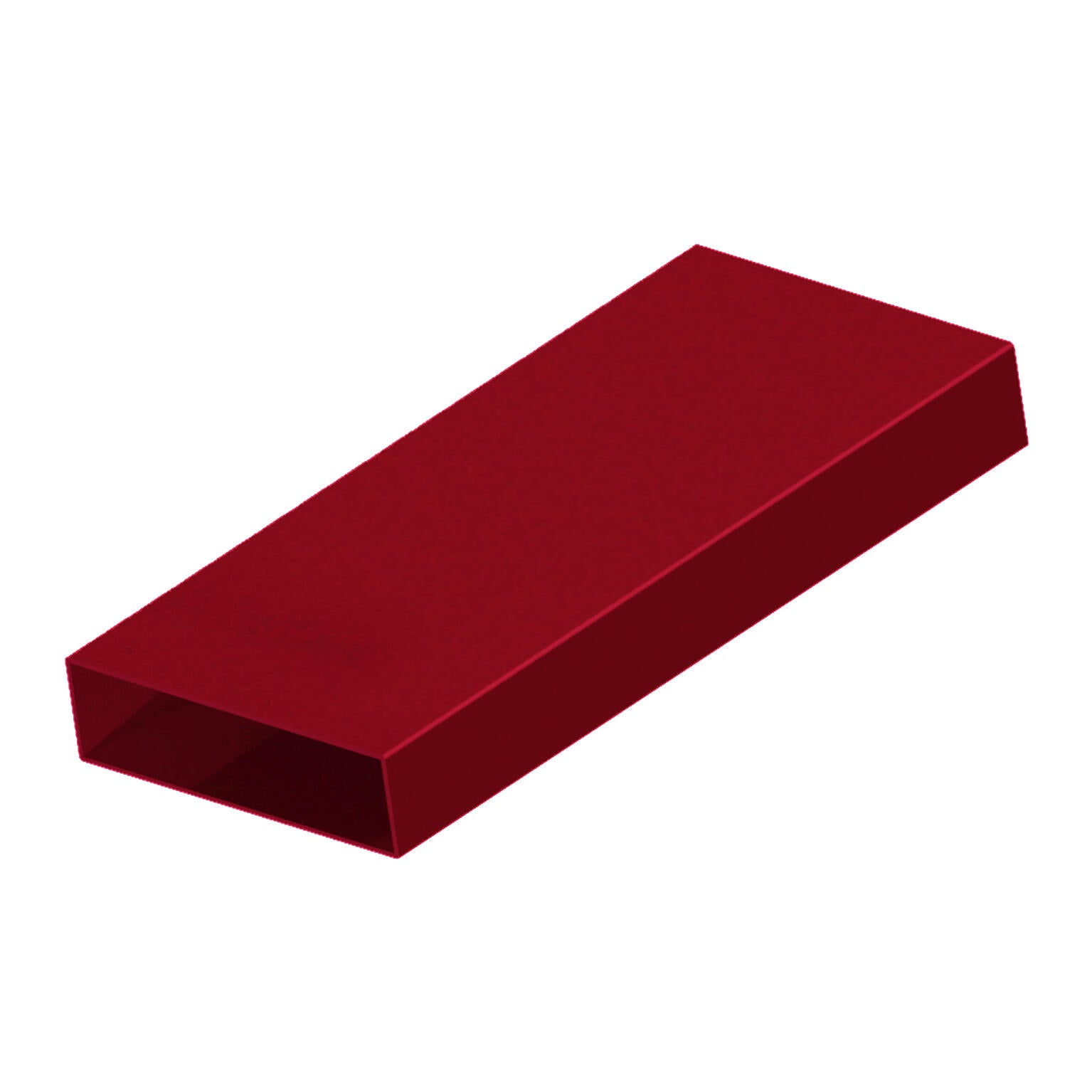 Lame de clôture aluminium ajourée Klos up! rouge, H.9 x l.145 cm - 4