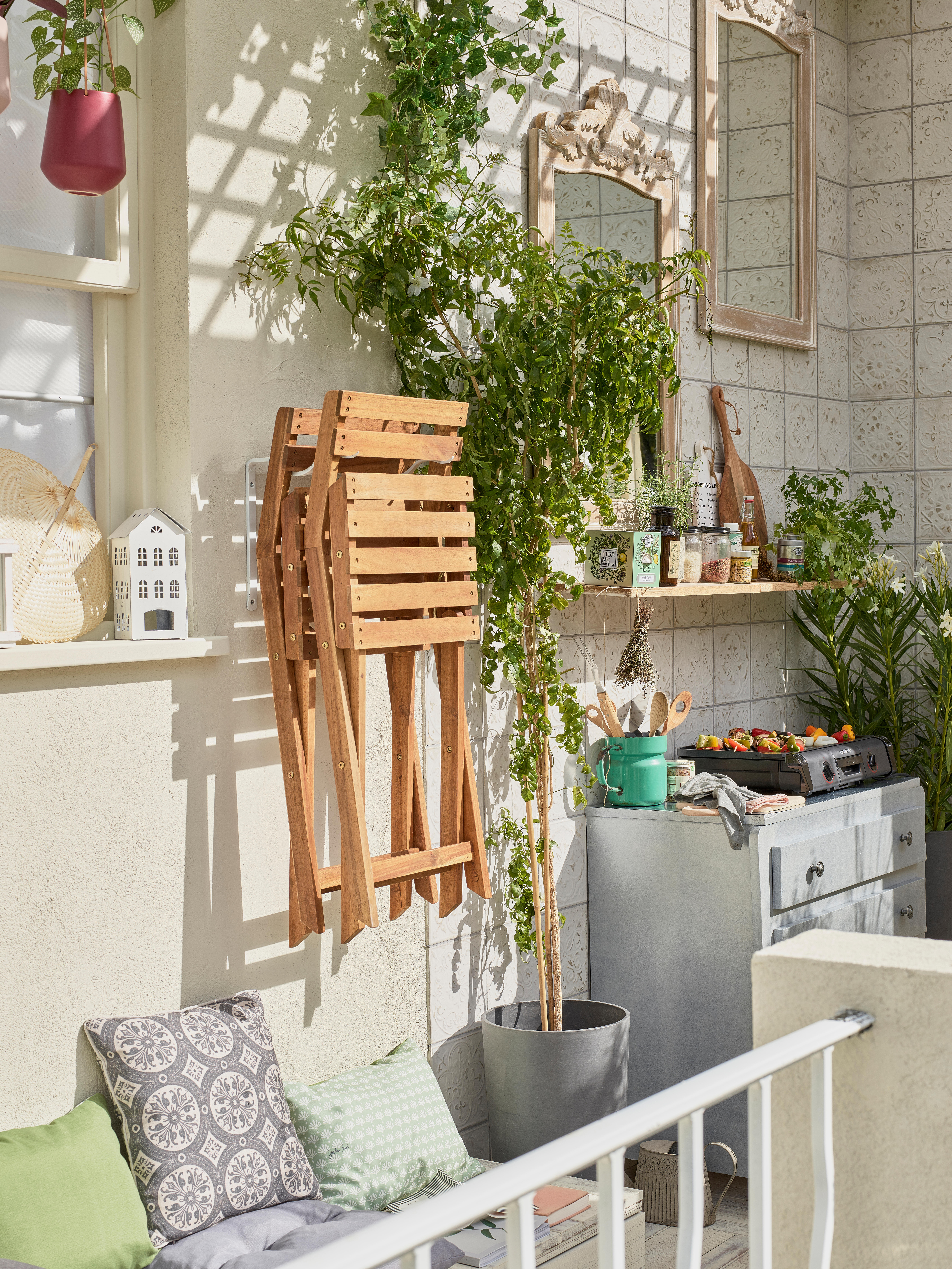 Carrelage mural effet ciment blanc mat l.20 x L.20 cm Victoria FRASSINORO GRESMA - 3