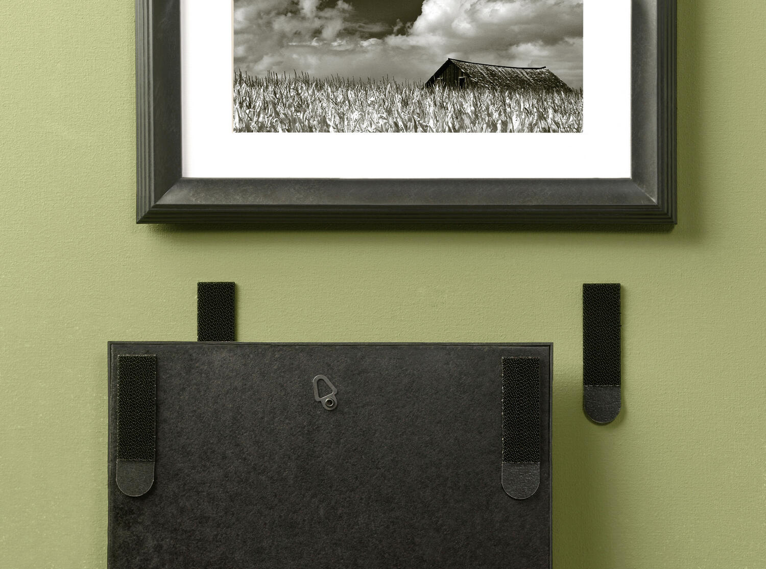 Lot de 8 Languette adhésive noir Tableaux déco COMMAND - 4