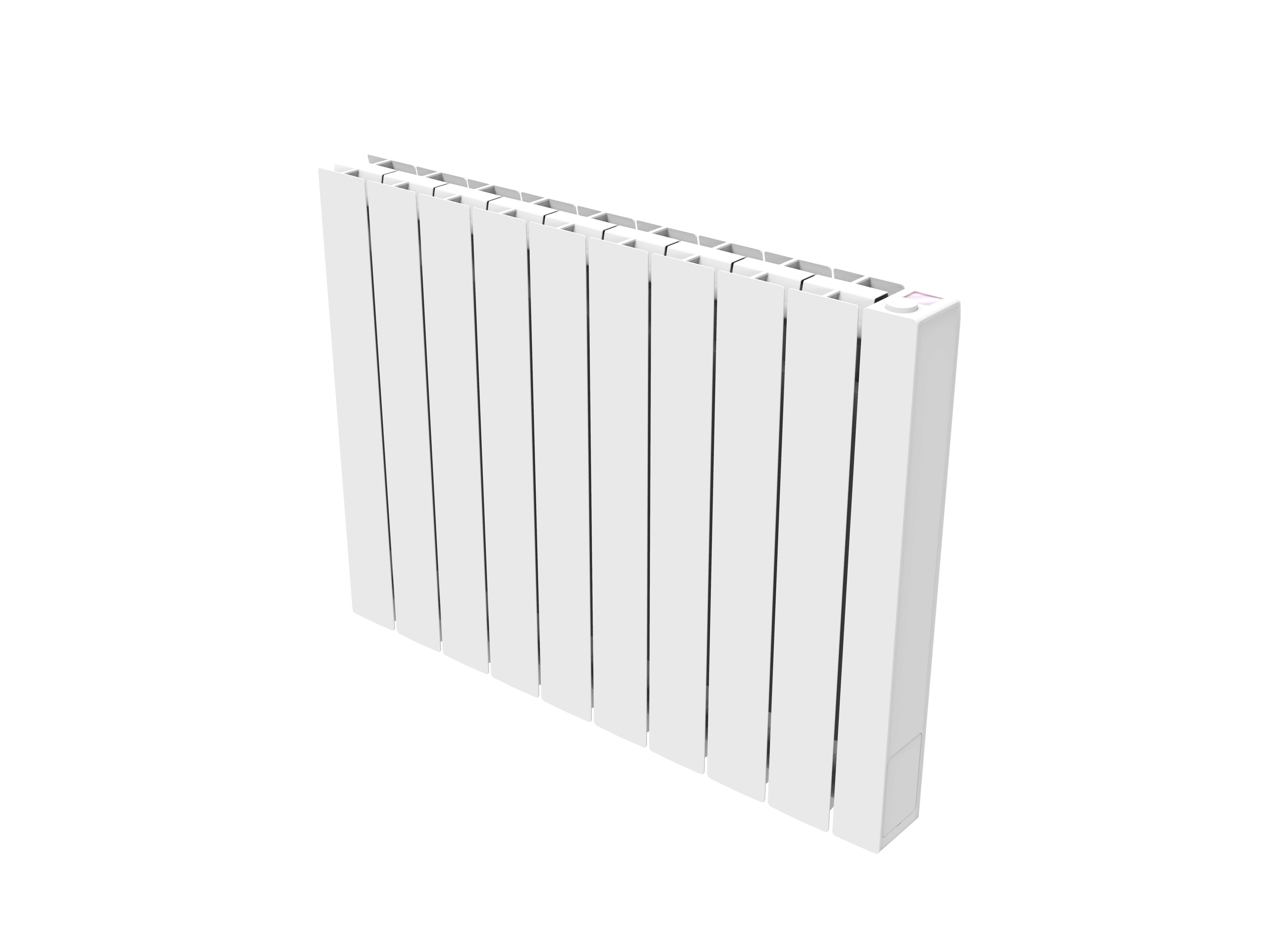 Radiateur électrique à inertie fluide 1500 W EQUATION Luz horizontal blanc - 4