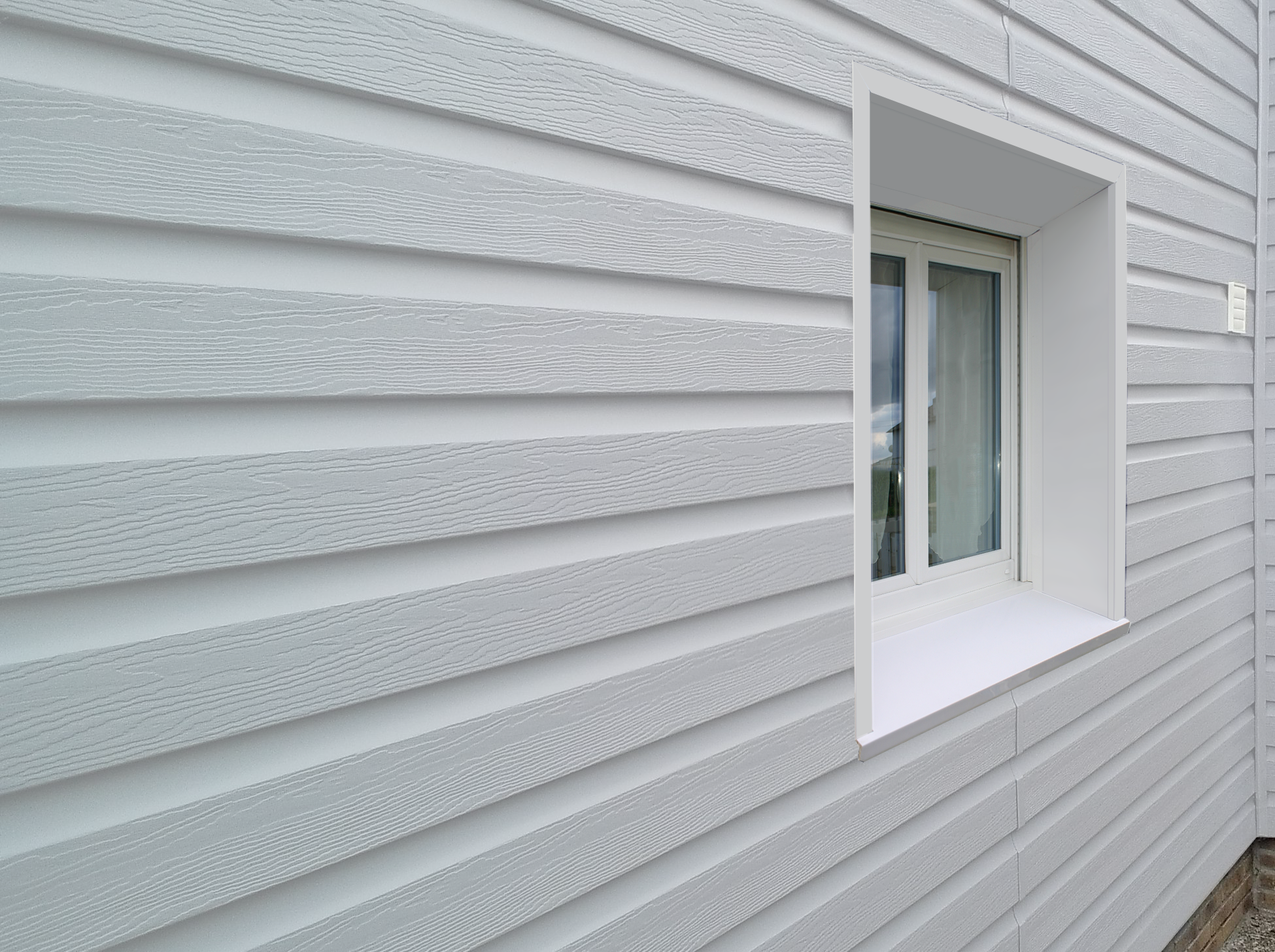 Profil de finition pvc 40x15 FREEFOAM Faza / solid blanc proche du ral 9003 3 m - 5