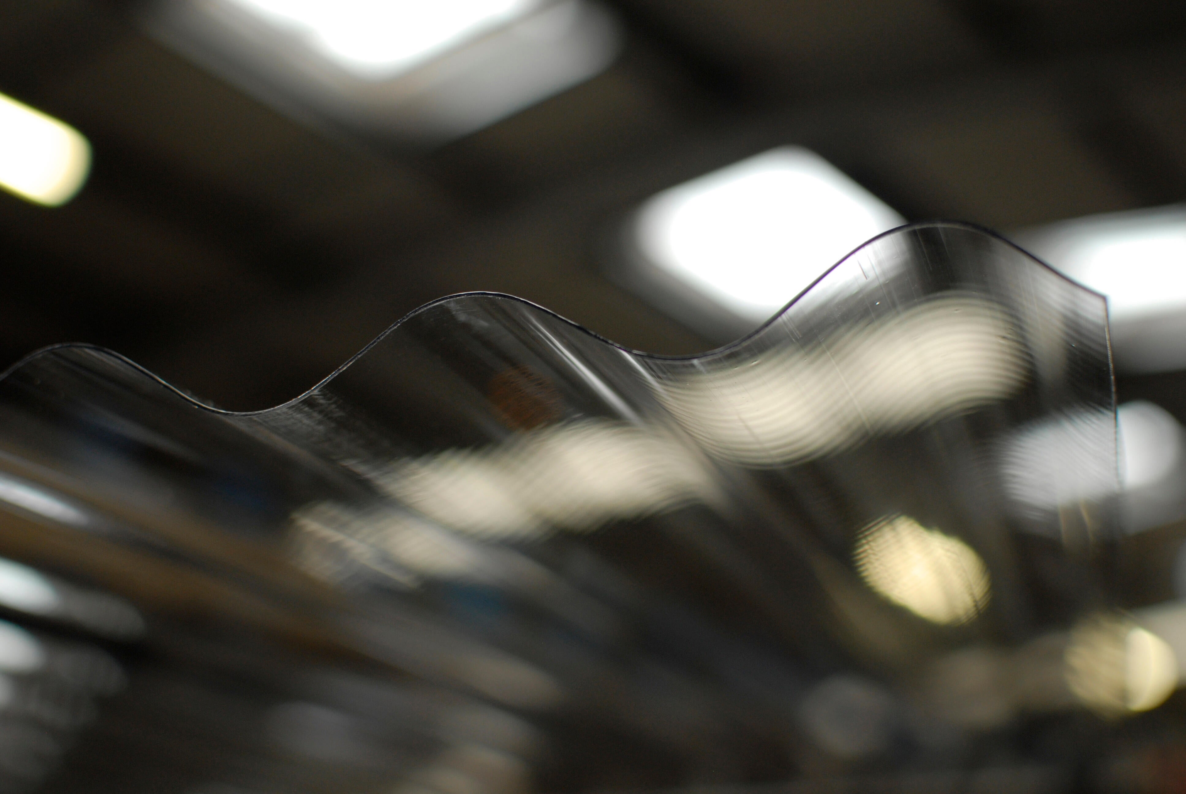 Plaque de couverture, ondulé , transparent, l.90 x L.300 cm, Ep.0.8 mm - 15