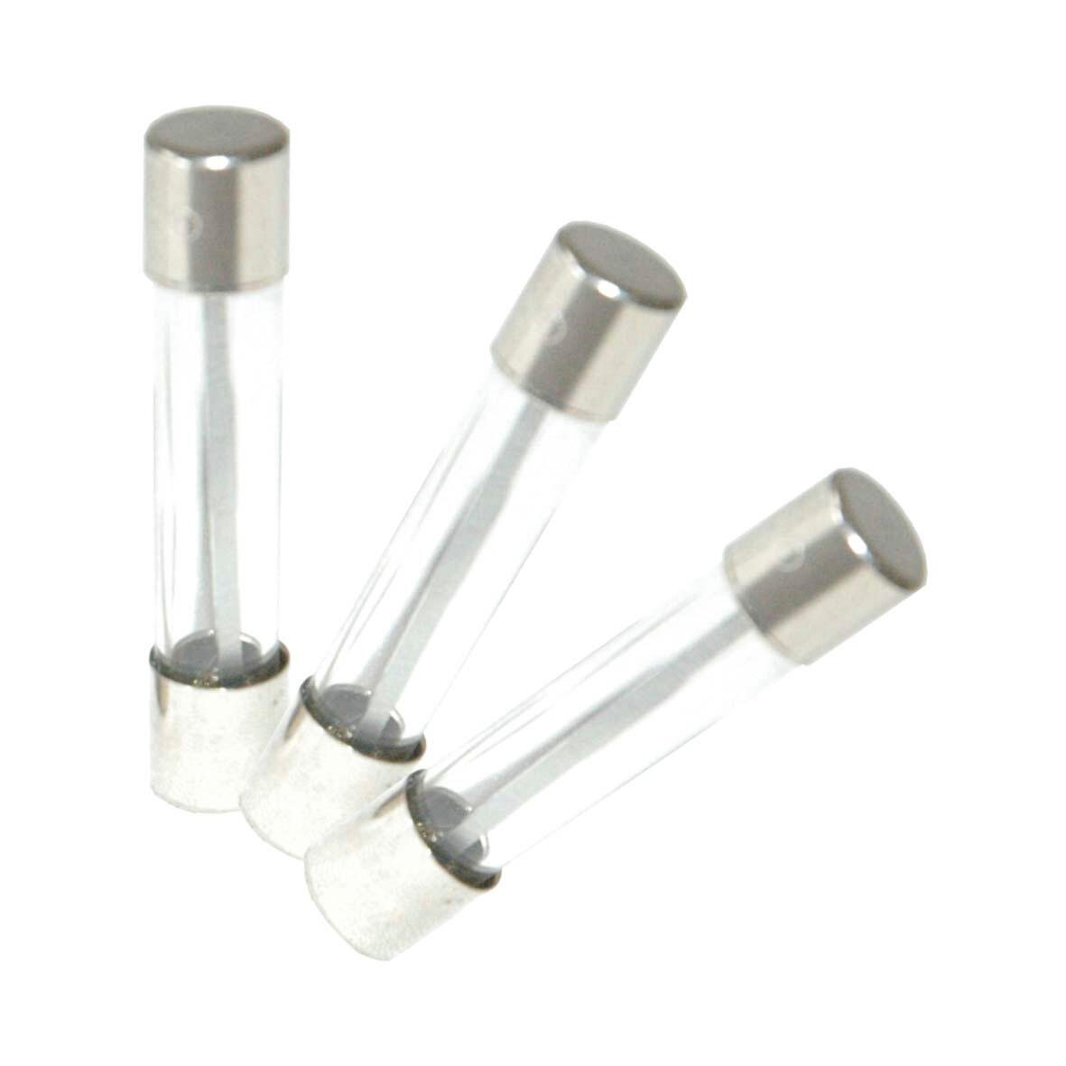 Lot de 3 fusibles verre 10 A, 6 x 32 mm verre - 3