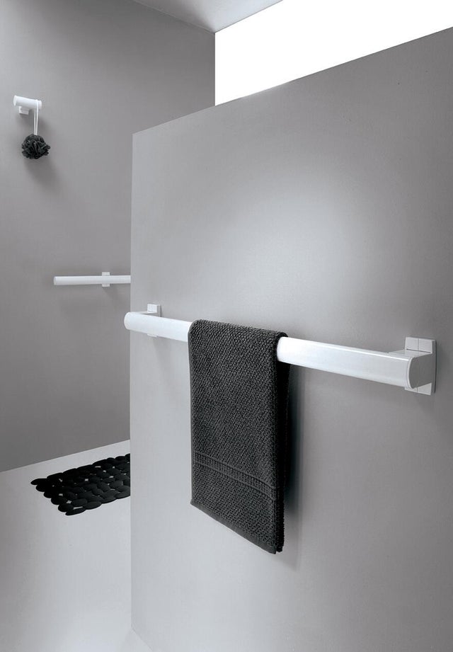 Barre d'appui droite blanc design L.60 cm GODONNIER