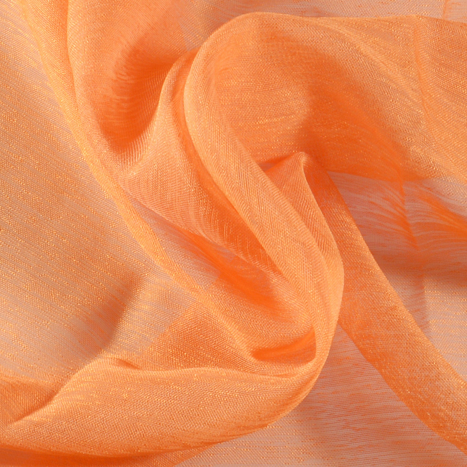 Voilage tamisant, Dolly, orange H.240 x l.140 cm - 4