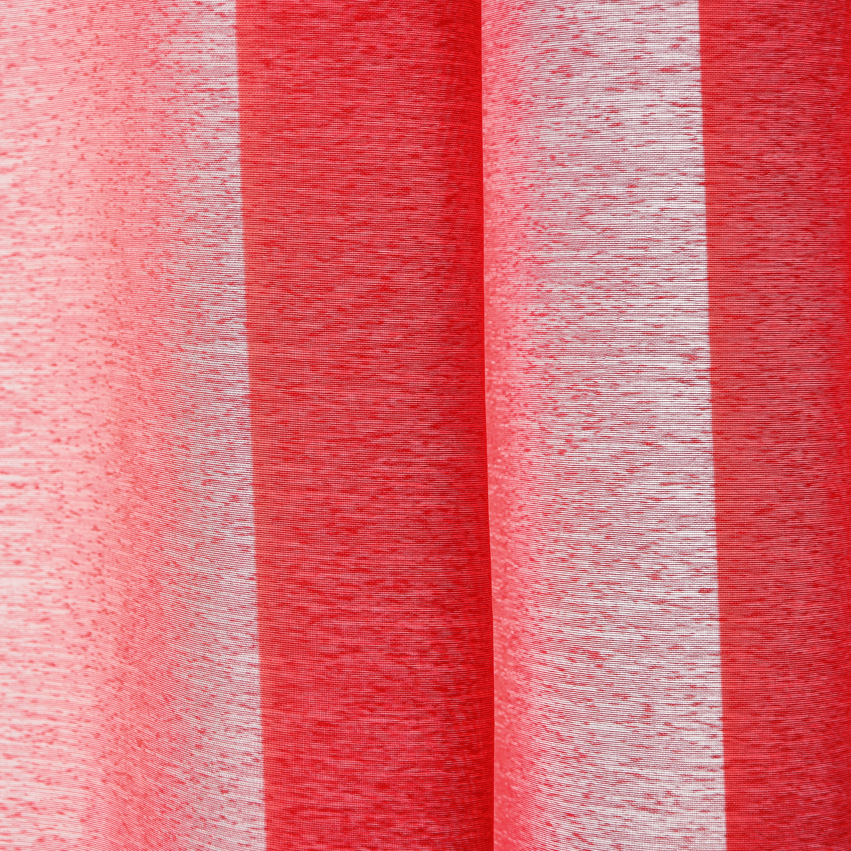 Voilage tamisant, Dolly, rouge H.240 x l.140 cm - 2