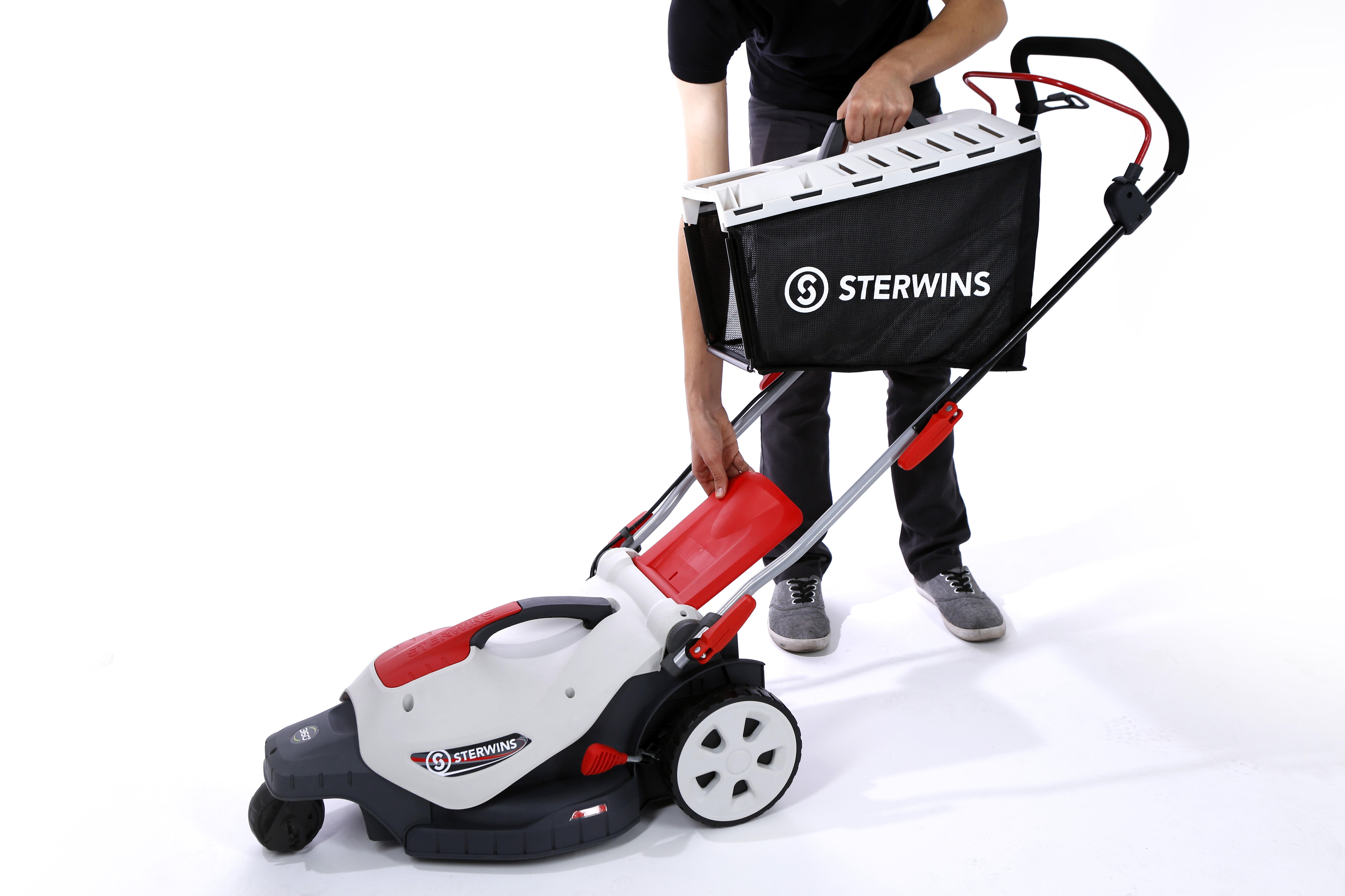 Tondeuse 3 roues électrique STERWINS, 1400 W, l.36 cm Leroy Merlin — free download