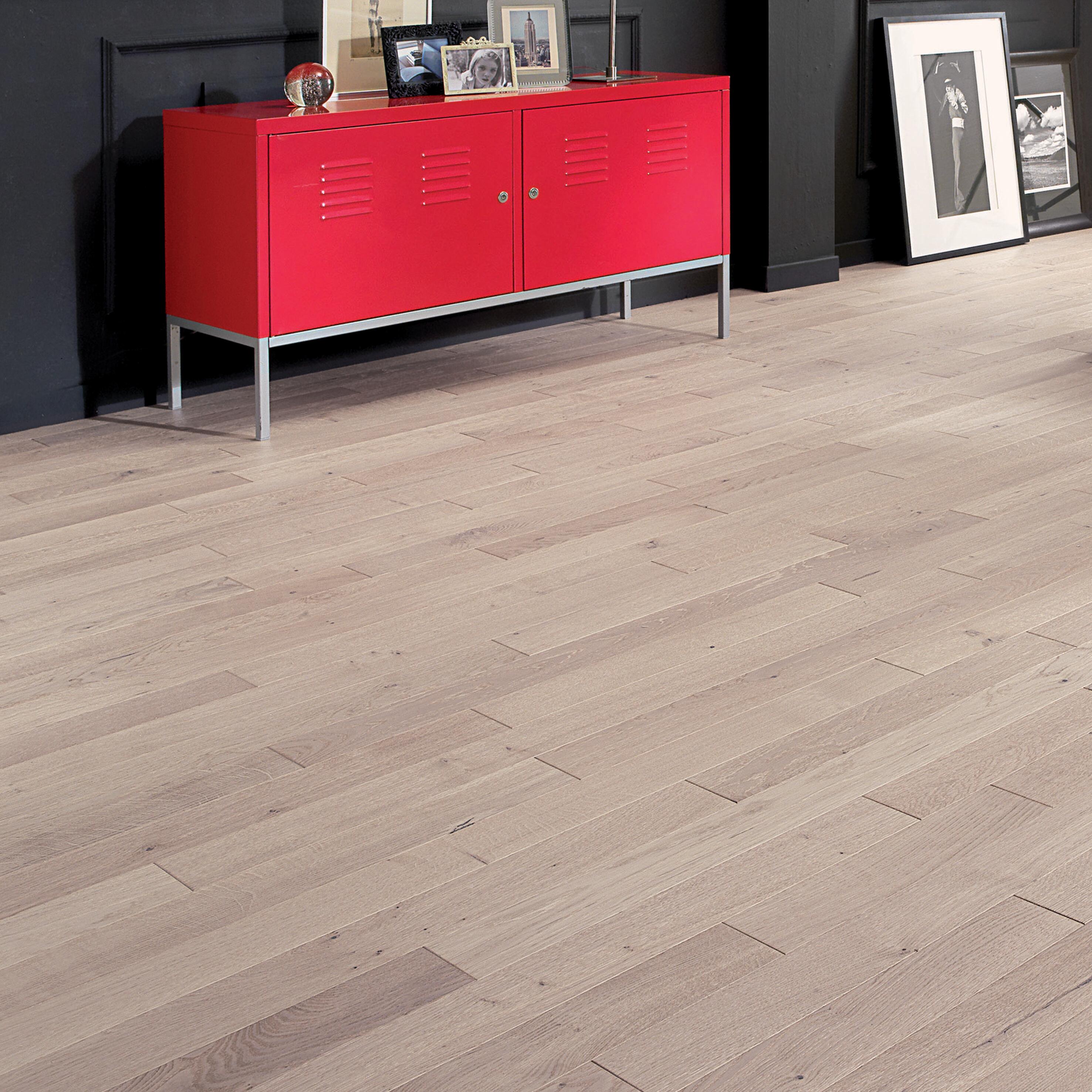 Echantillon Parquet premium chêne linen vitrifié S BROCELIANDE By panaget - 2