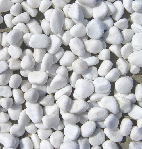 Gravier marbre blanc 15/25mm, 25 kg