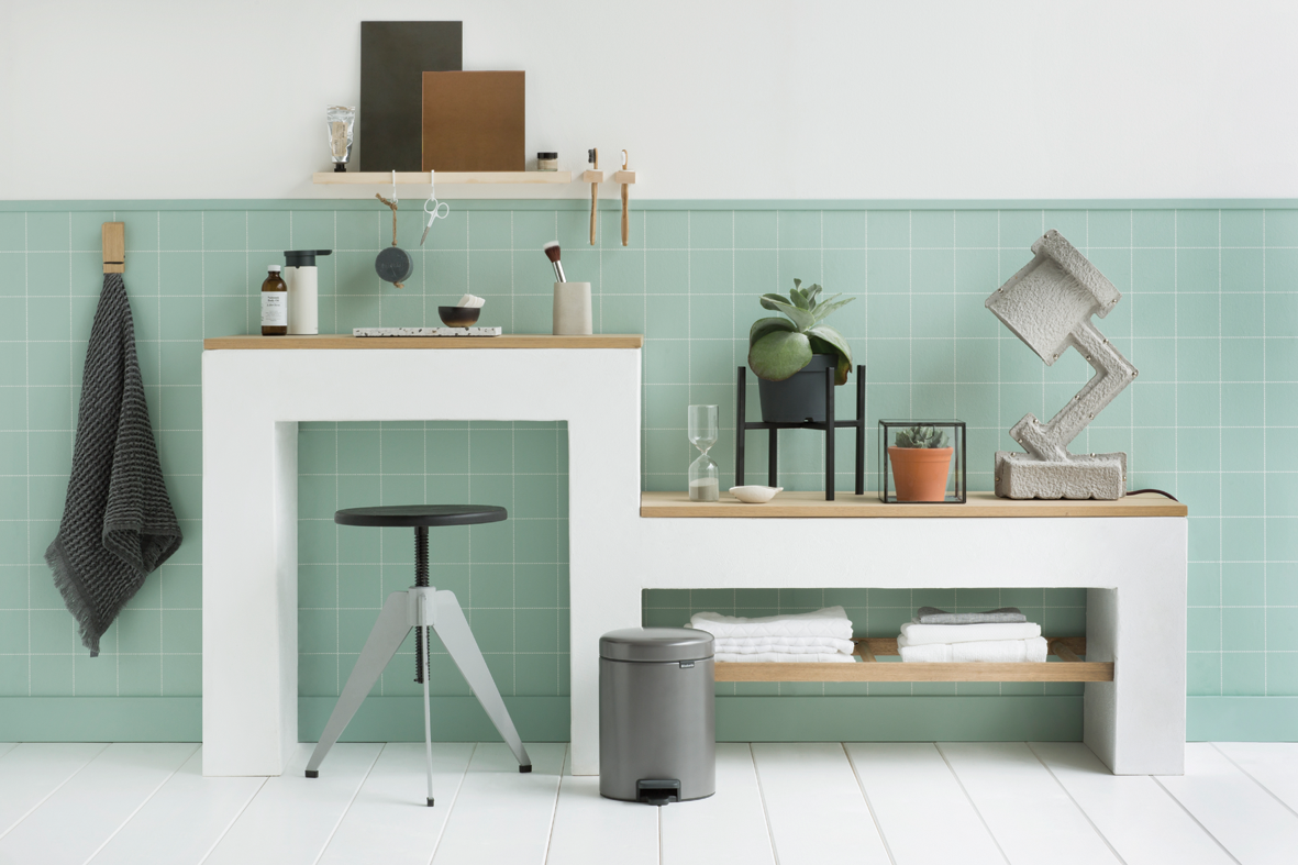 Poubelle de salle de bains 5 l bronze BRABANTIA - 2