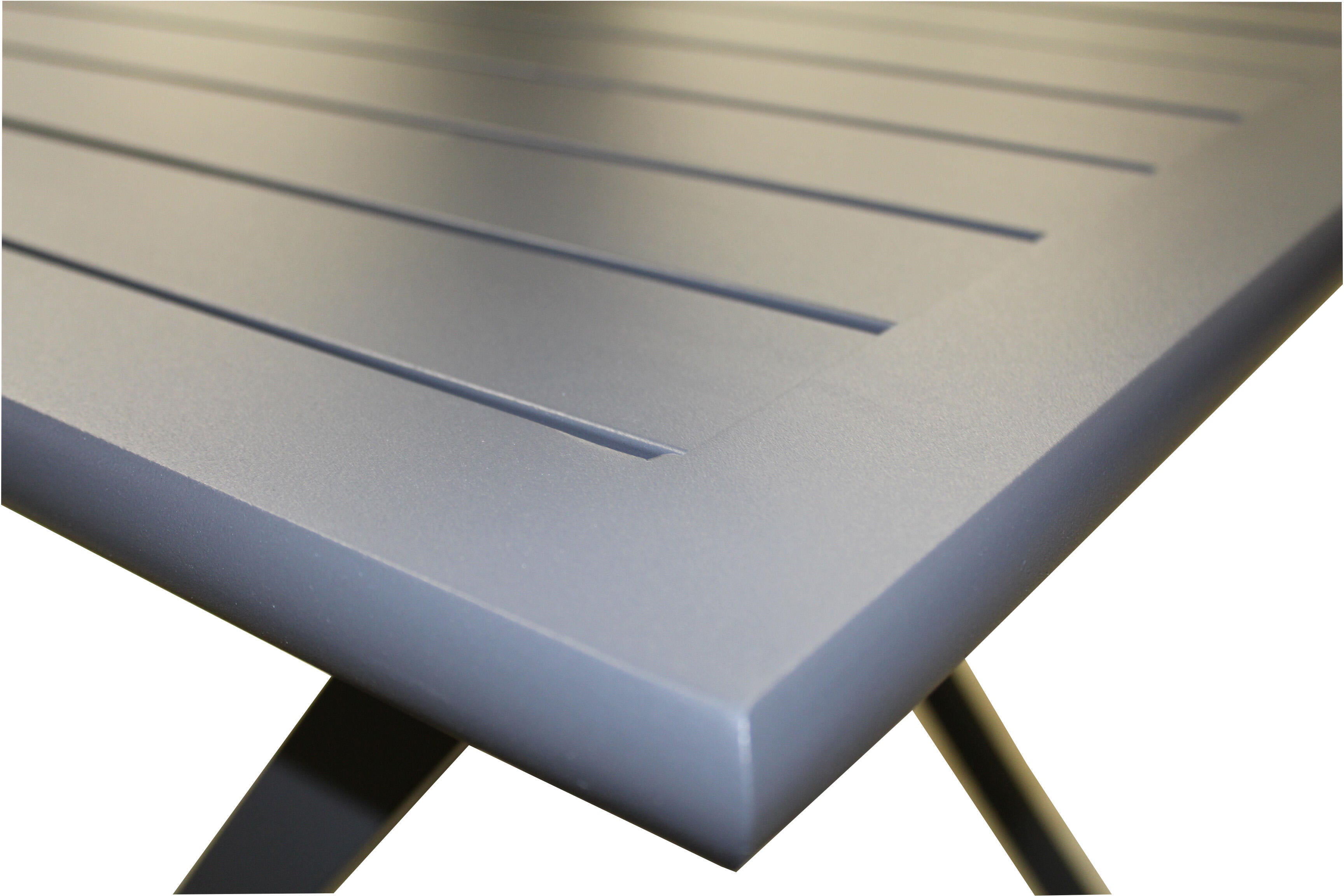 Table de jardin pliante Marius carré noir 2 personnes - CITY GARDEN - 9