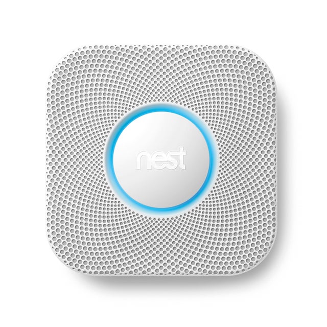 Détecteur de fumée et de monoxyde de carbone connecté GOOGLE NEST Protect 10 ans