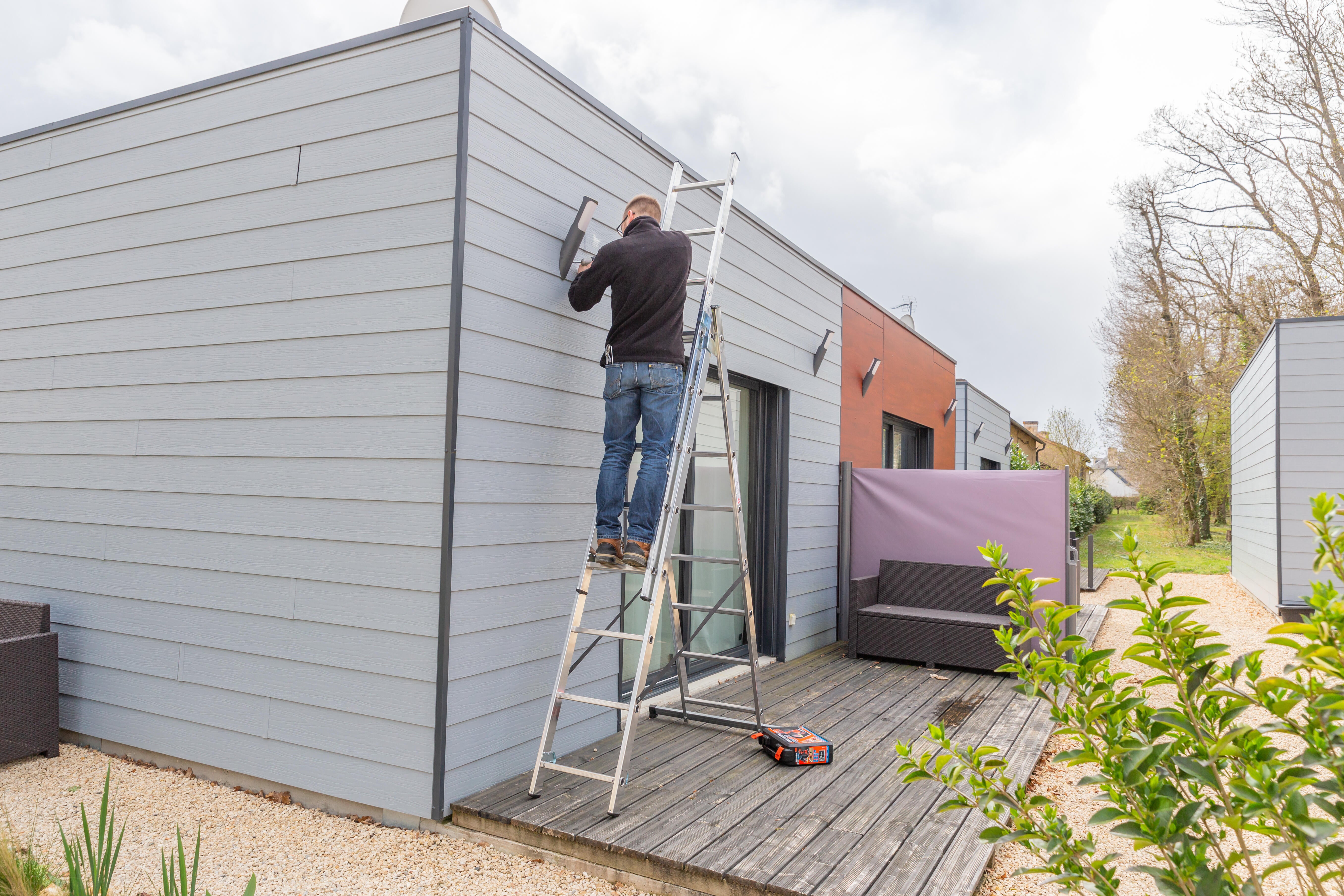 Echelle transformable aluminium HAILO 24 marches - 5