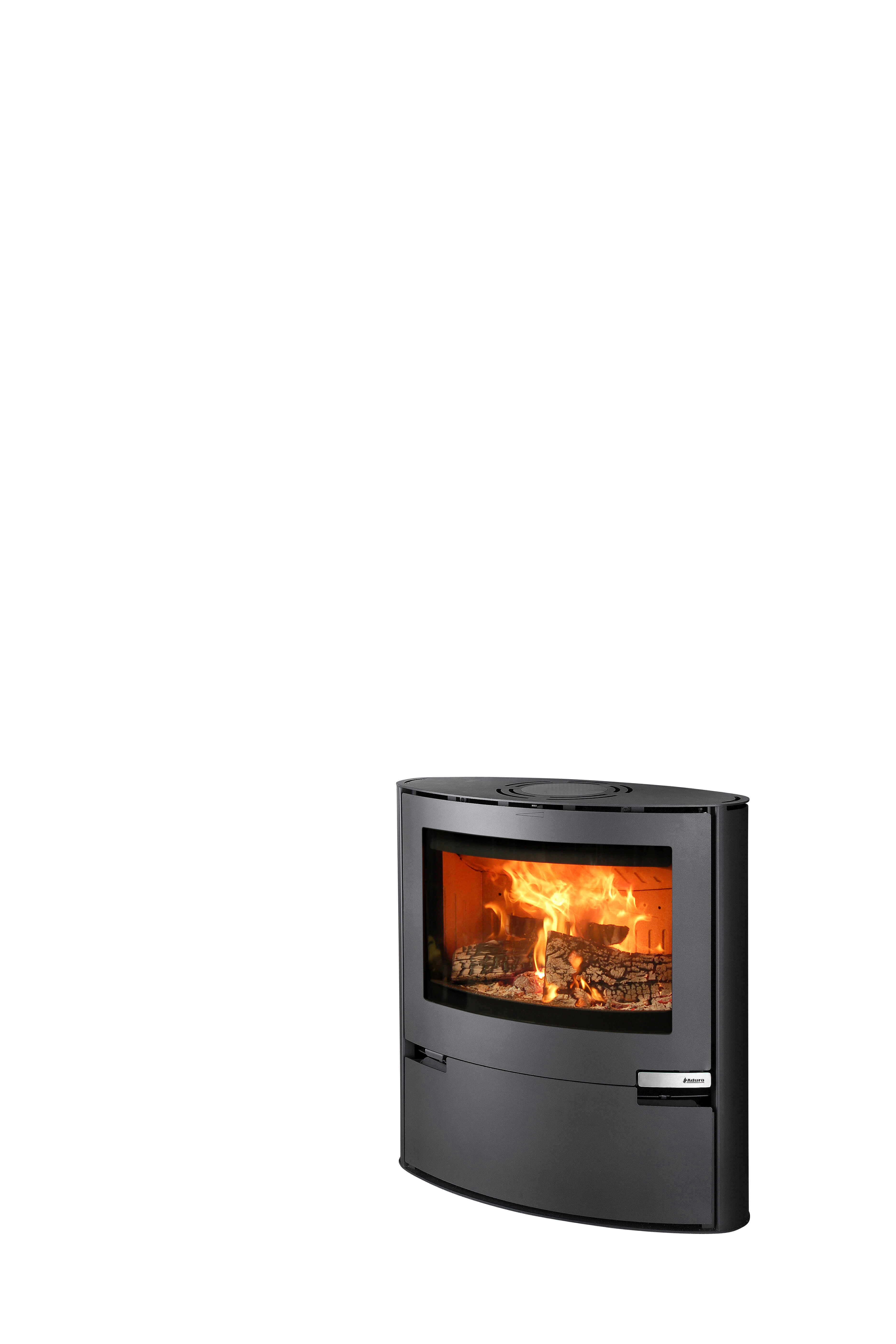 Poêle à bois ADURO 15 noir, 6.5 kW - 4